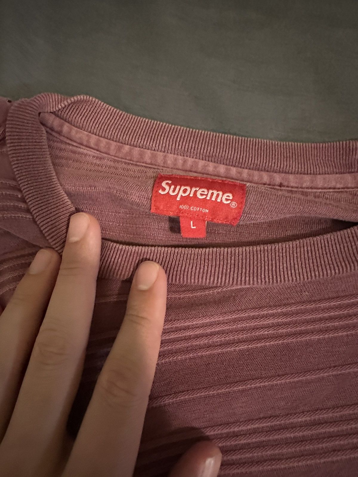 Supreme Vintage Supreme Long Sleeve Size US L / EU 52-54 / 3 - 3 Thumbnail