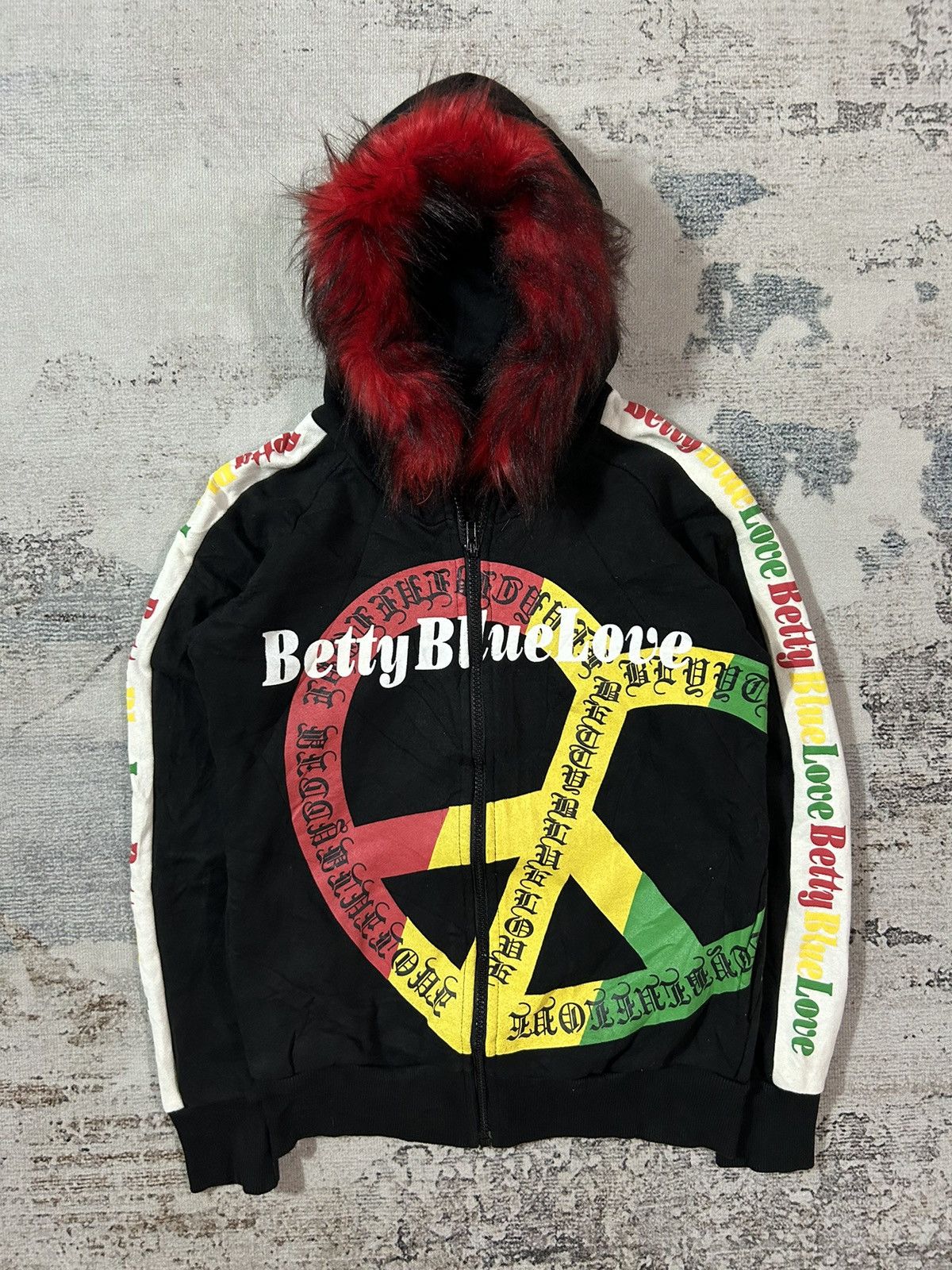 Beauty Beast AW98 “More Faster” embroidered dark knight hoodie