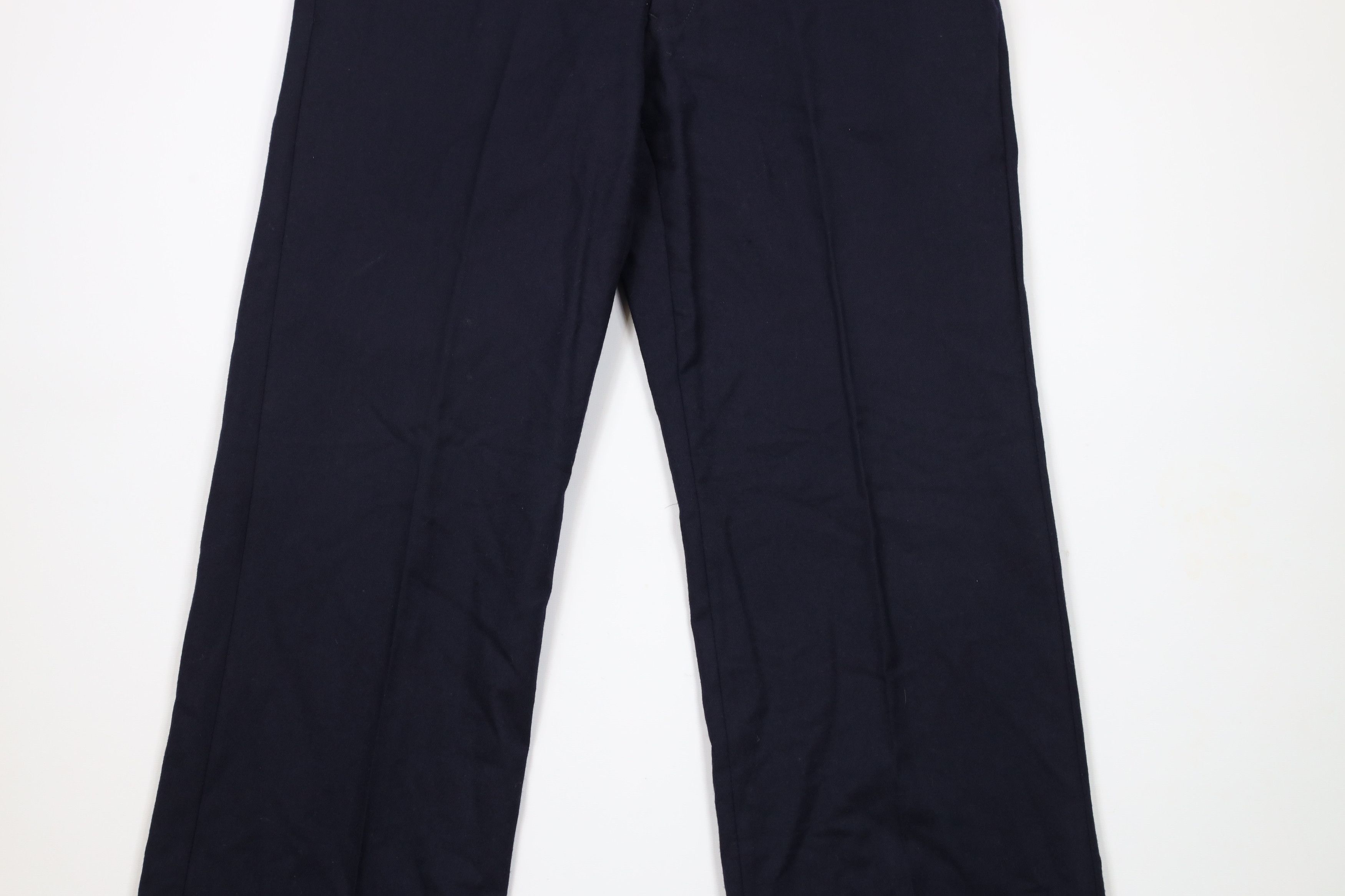 Vintage Vintage 70s Streetwear Wool Flared Wide Leg Chino Pants USA Size US 34 / EU 50 - 3 Thumbnail