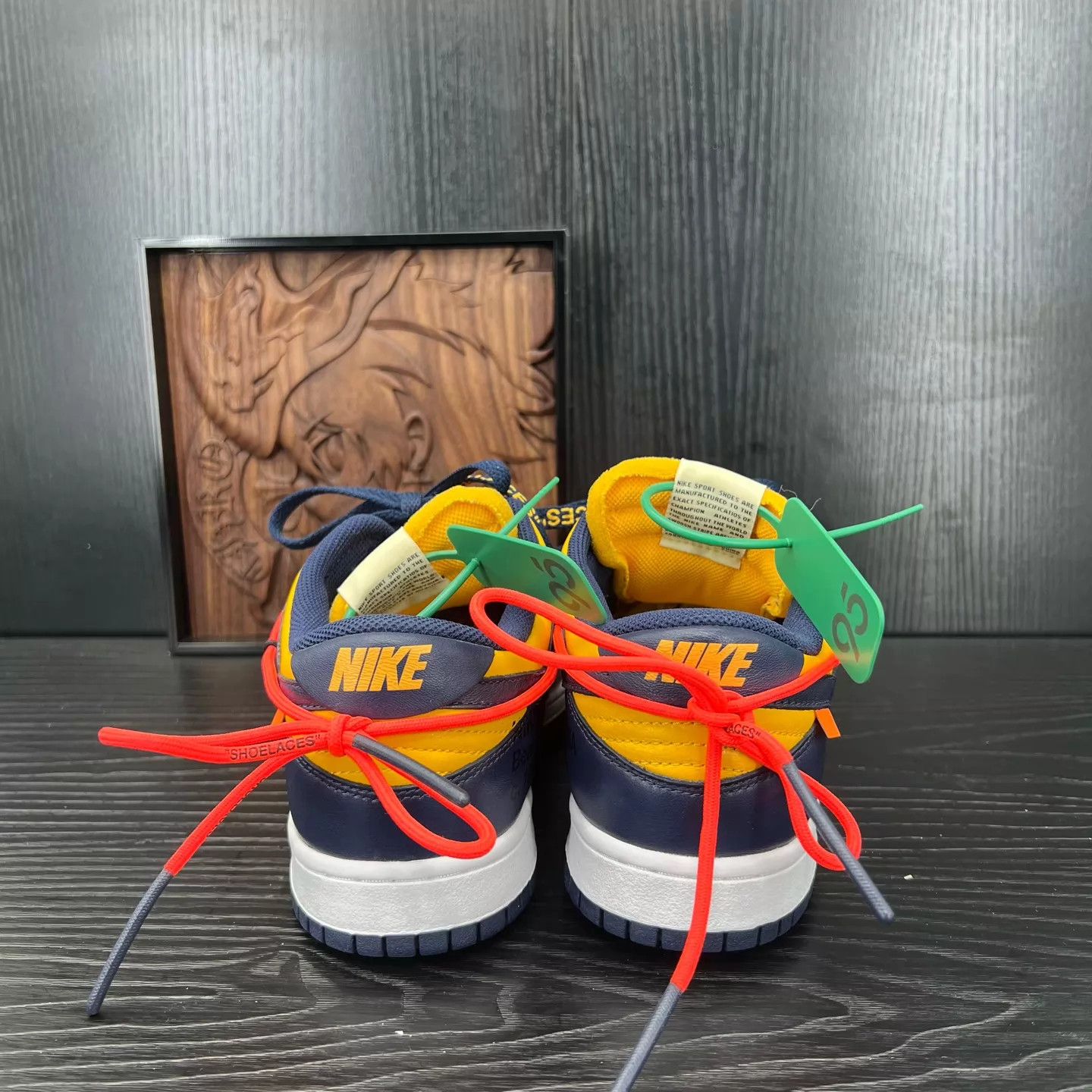 Nike Nike OW Dunk Obsidian Size 42 Size US 9 / EU 42 - 5 Thumbnail