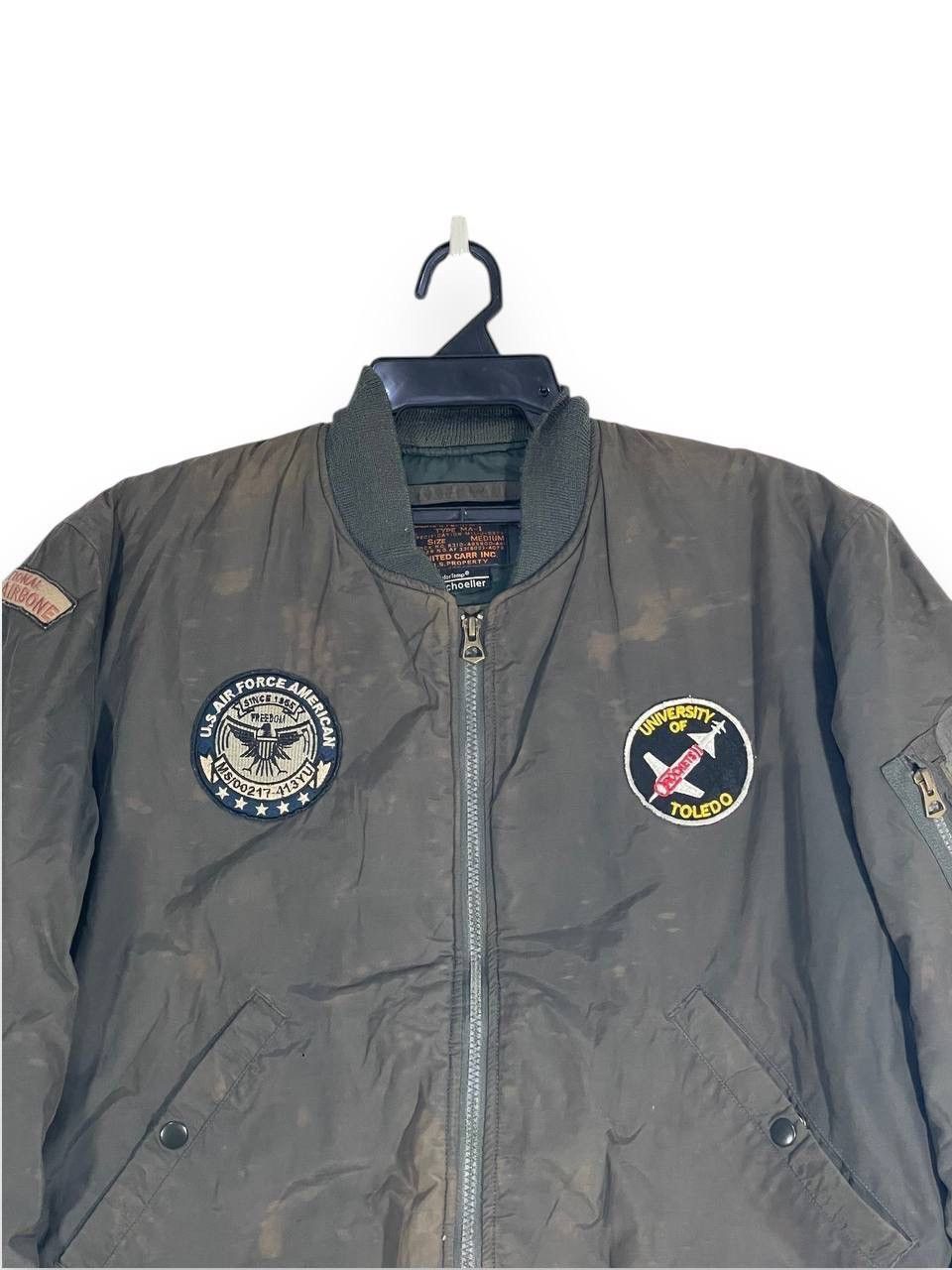Buzz Rickson's 90s buzz rickson flight jacket ma-1 bomber jacket size M Size US M / EU 48-50 / 2 - 2 Thumbnail