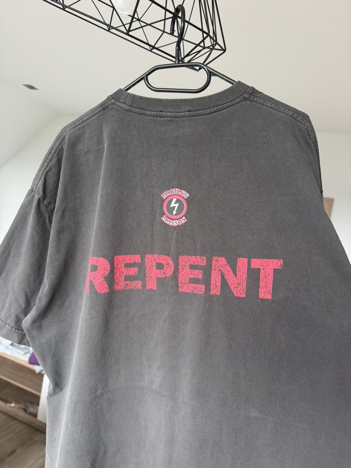 Band Tees Vintage Marilyn Manson Antichrist Svperstar Repent Metal Tee Size US XL / EU 56 / 4 - 10 Thumbnail