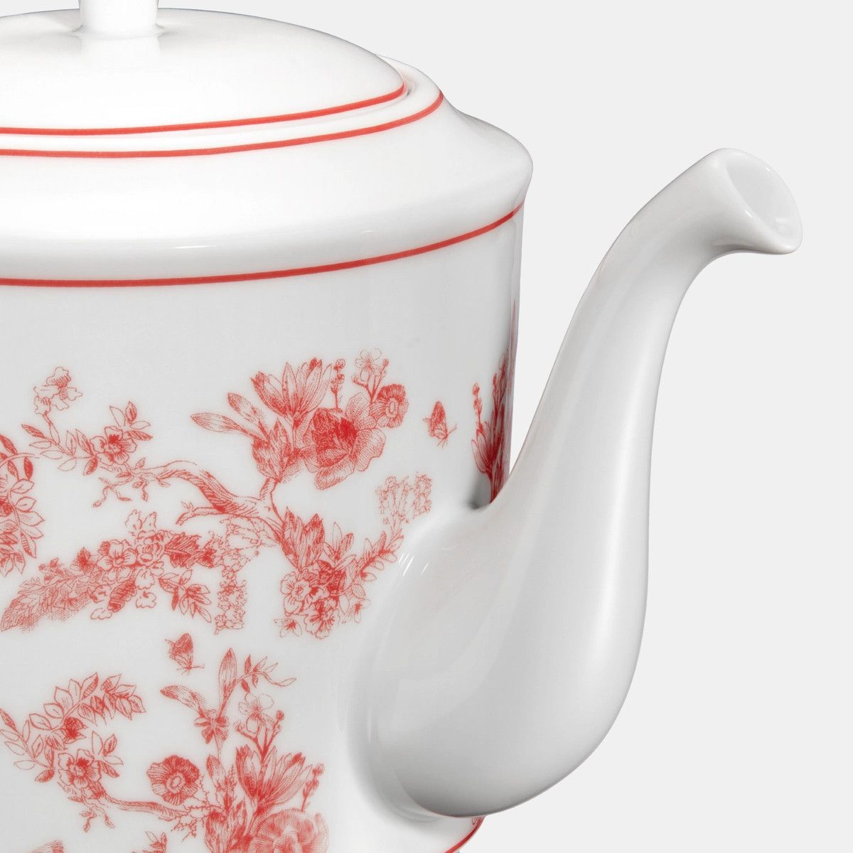 o1bcso1str0225 Size:OS/ Teapotr in Red Toile
