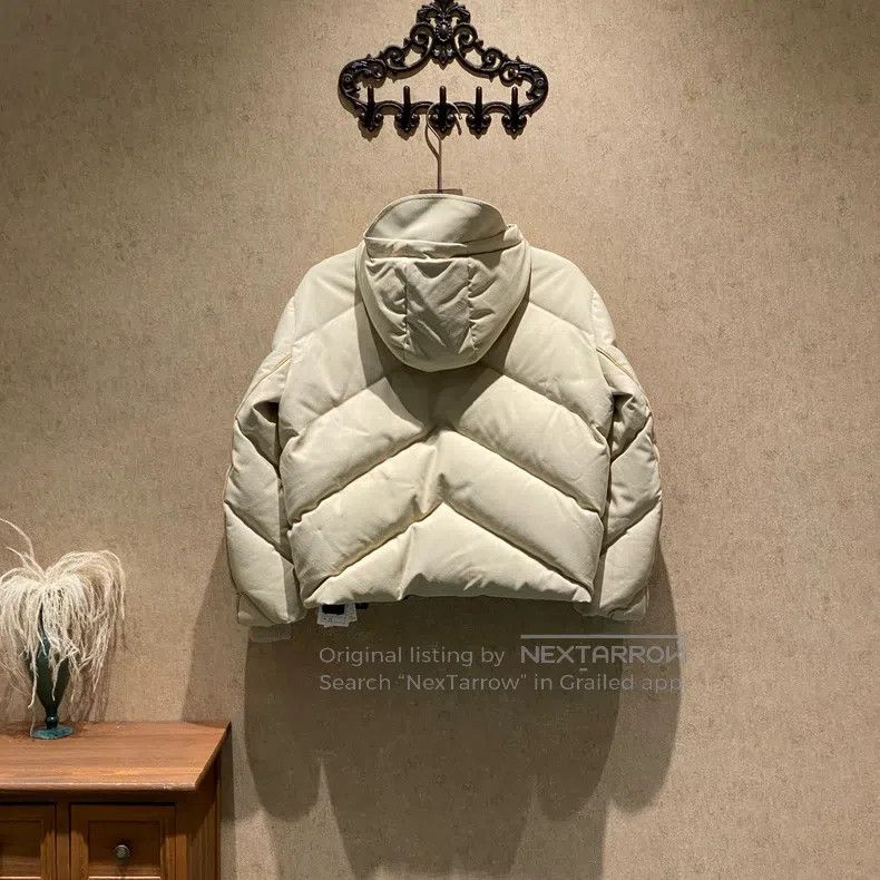 Hermes Hermes Beige Lining Monogrammed Down Jacket Size XXS / US 00 / IT 34 - 2 Thumbnail