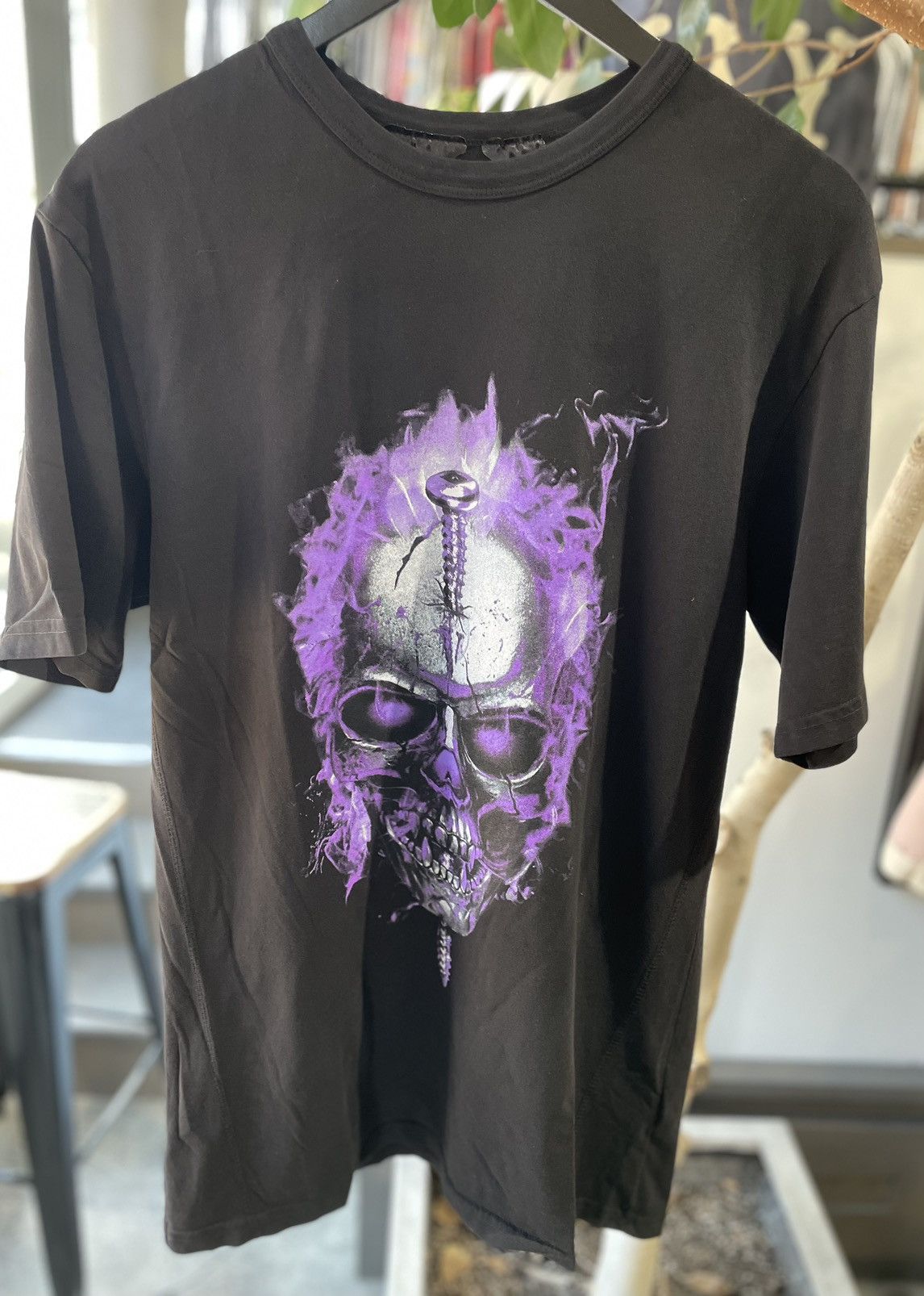 Vlone VLONE SKULLY TEE Size US S / EU 44-46 / 1 - 1 Thumbnail