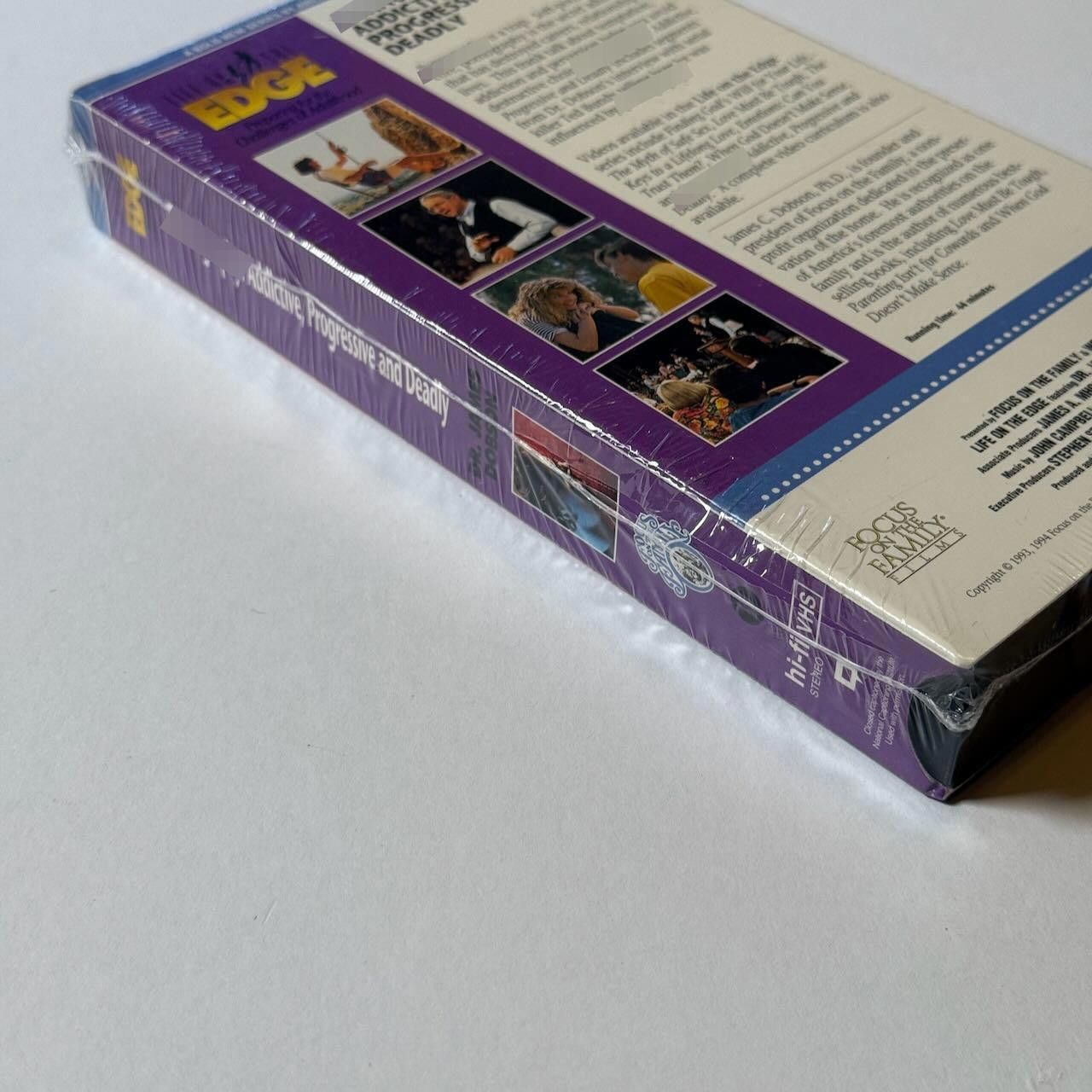 Other Addictive, Progressive, and Deadly VHS 1993 SEALED RARE Size ONE SIZE - 5 Thumbnail