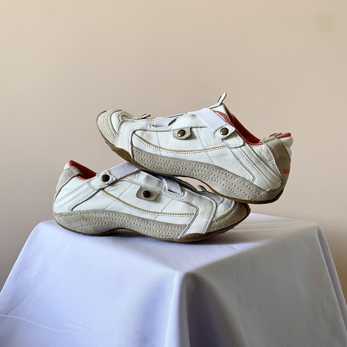 靴 DIESEL y2k archive sneaker square Diesel 2000s Vintage Suede Psyke Sneaker Shoes Y2K | eBay