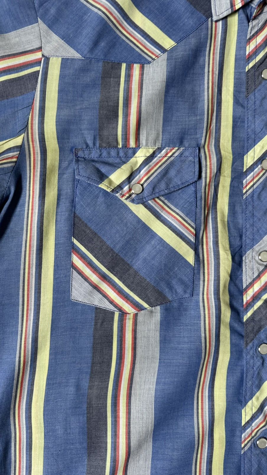 Wrangler VINTAGE 90S WRANGLER WRENCHER PERAL SNAP SHIRT Size US M / EU 48-50 / 2 - 2 Thumbnail