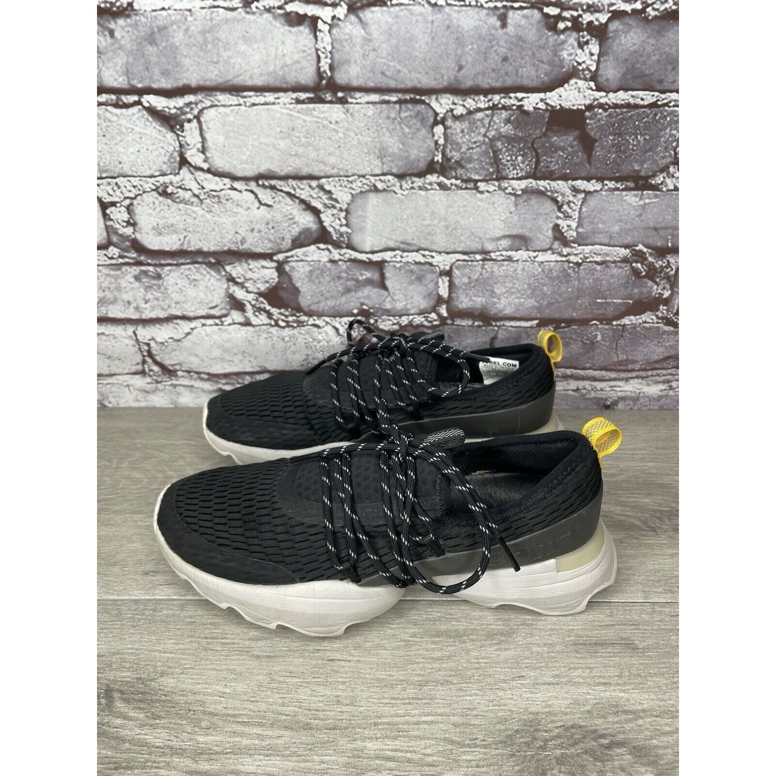 SOREL Sorel NL4694-010 Black Synthetic LaceUp White Casual Shoes W Size US 7.5 / IT 37.5 - 9 Thumbnail