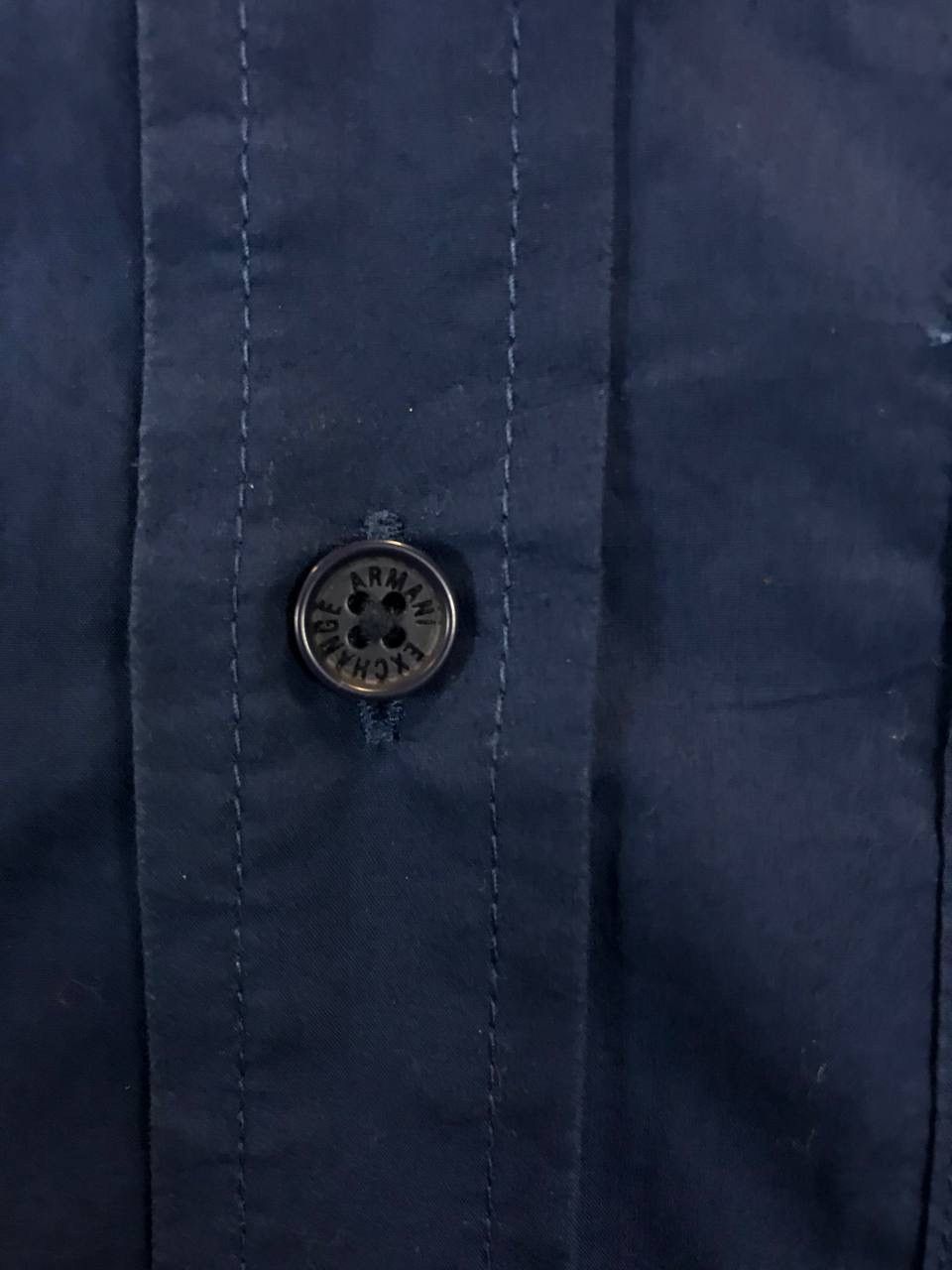 Armani Exchange Armani Exchange designer logo pocket shirt Size US M / EU 48-50 / 2 - 4 Thumbnail
