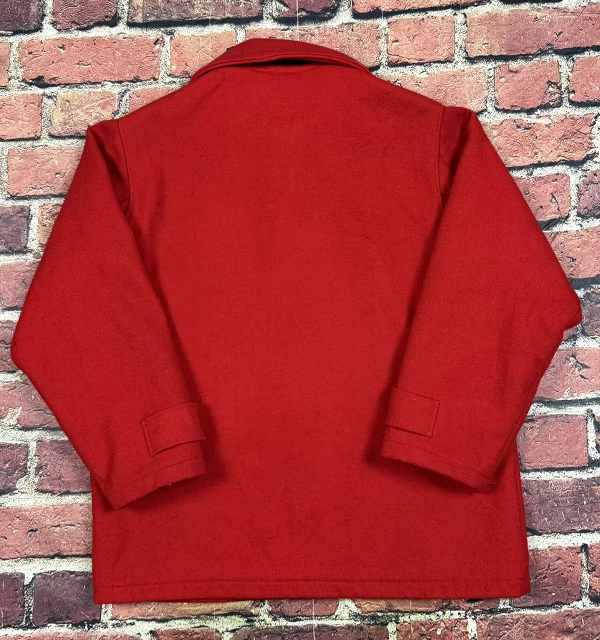 Woolrich Woolen Mills Vintage 70s Woolrich Mackinaw Cruiser Wool Jacket Field Coat Size US L / EU 52-54 / 3 - 2 Thumbnail