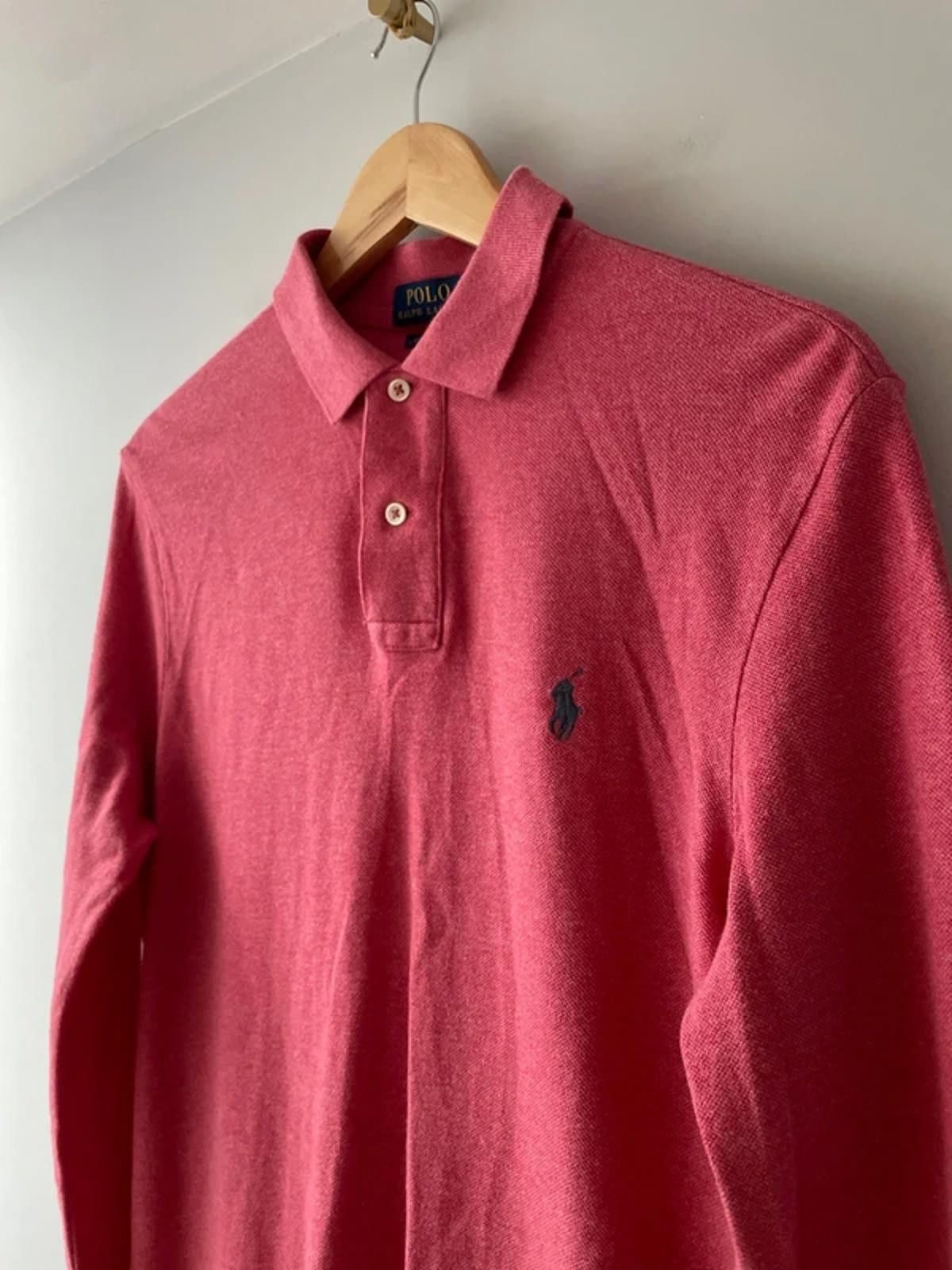 Polo Ralph Lauren Men’s Ralph Lauren Custom Slim Polo In Pink - Medium -2883 Size US M / EU 48-50 / 2 - 4 Thumbnail
