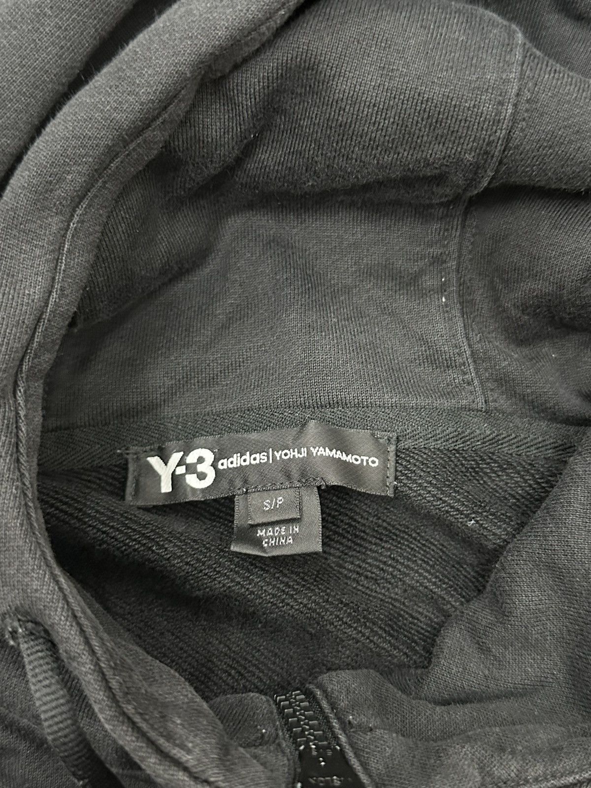 Y-3 Y-3 Yohji Yamamoto Logo Hoodies in Black Size US M / EU 48-50 / 2 - 12 Thumbnail