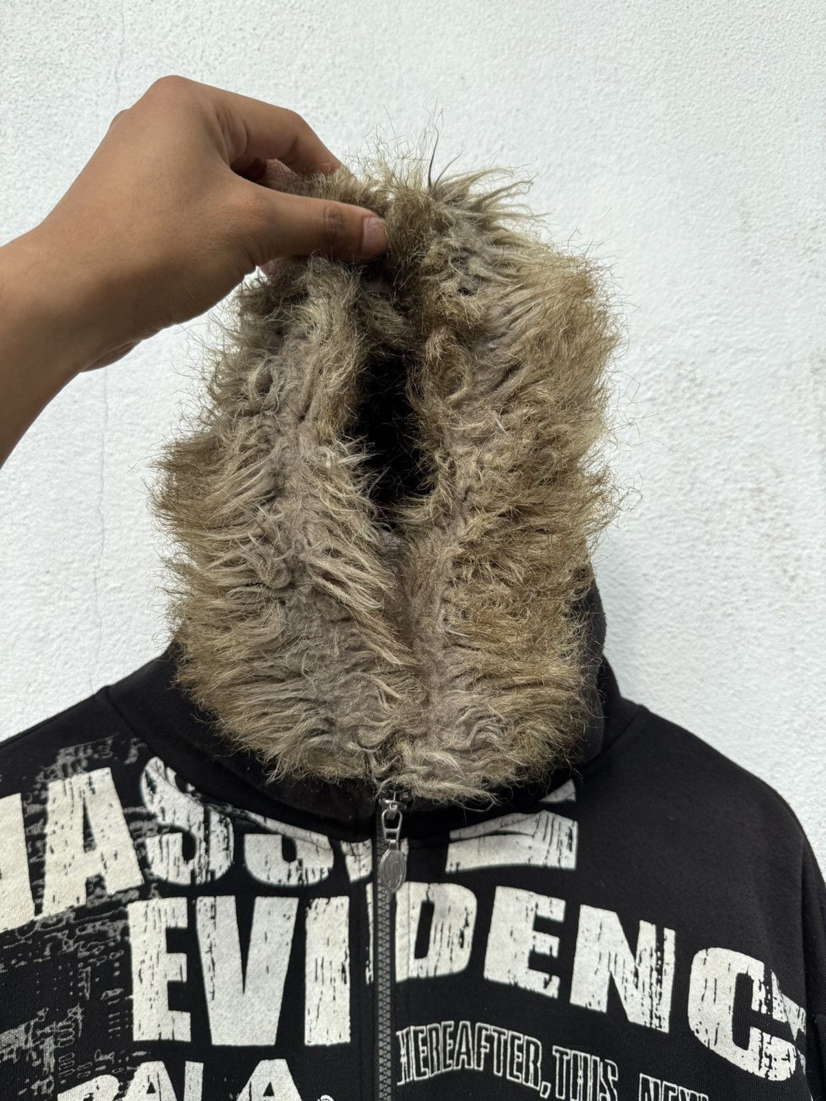 If Six Was Nine 2000s Archival Impala Fur Hoodie ifsixwasnine lgb style Size US L / EU 52-54 / 3 - 3 Thumbnail