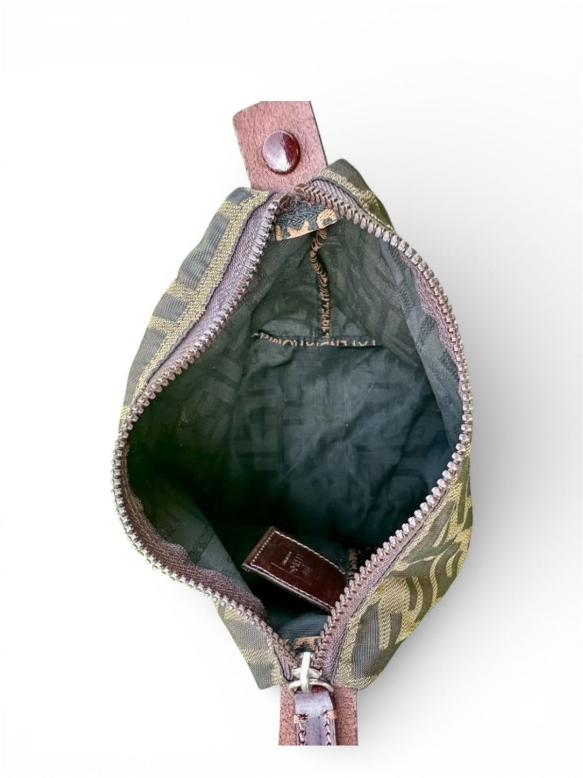 Fendi Authentic Fendi Mamma Baguette cloth handbag Size ONE SIZE - 7 Thumbnail