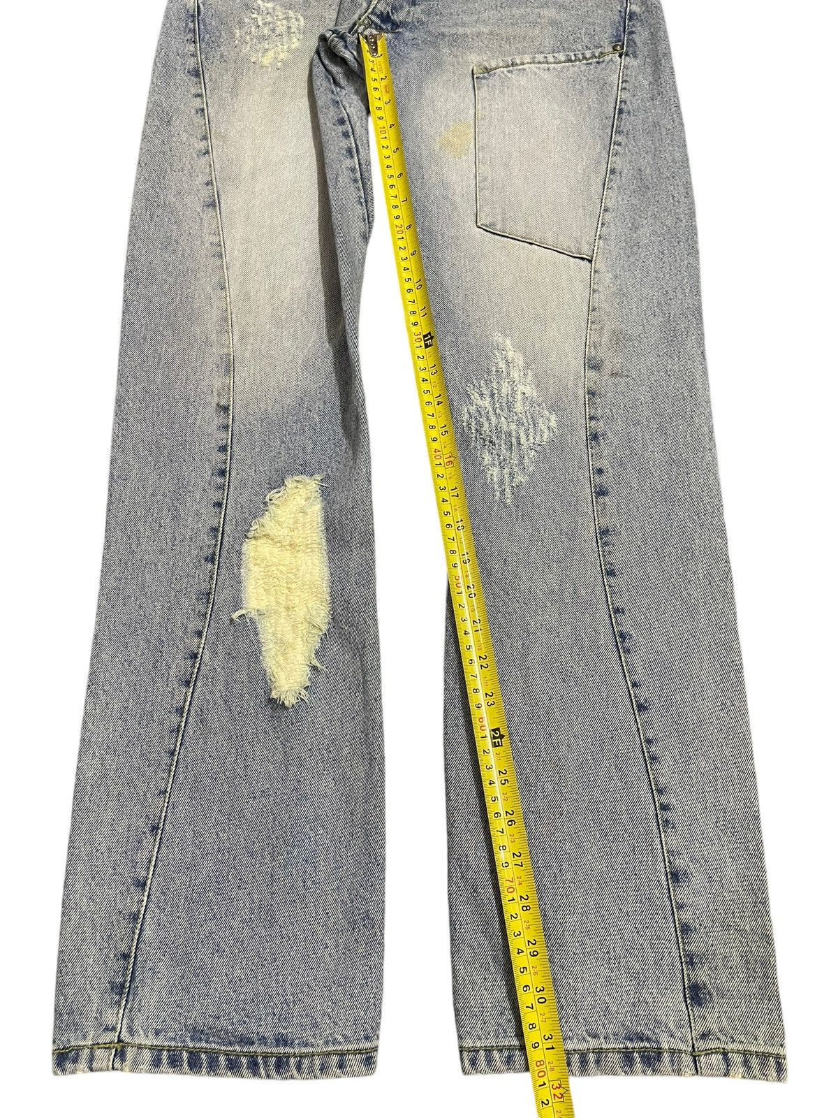 semanticdesign Vintage Japanese Brand Blue Faded Wash Distress Style Jeans Size US 32 / EU 48 - 14 Thumbnail