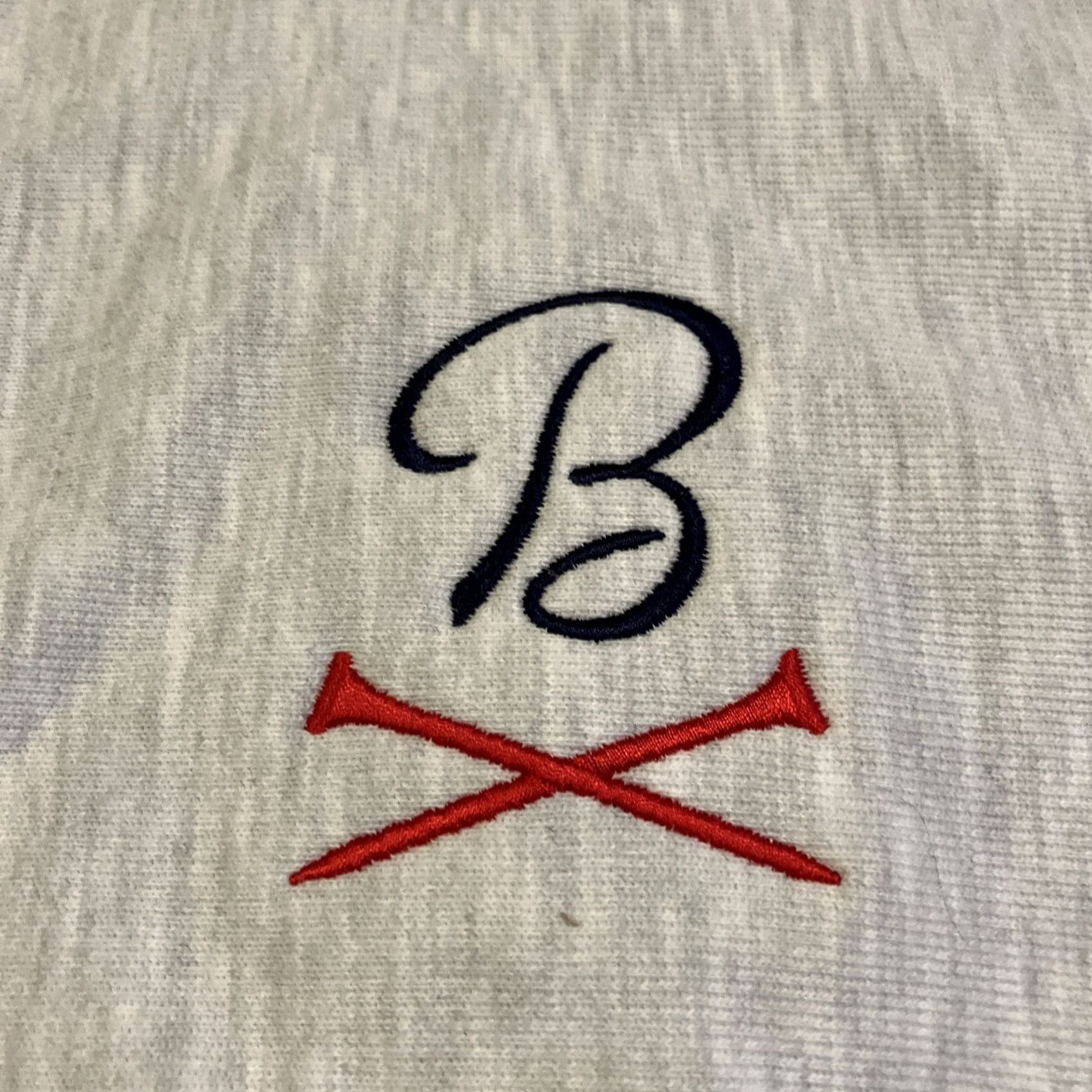 Champion Champion Reverse Weave - Barstool Golf - Crewneck Pullover Sweatshirt - M - Gray - Men - Sweatshirt Size US M / EU 48-50 / 2 - 2 Thumbnail