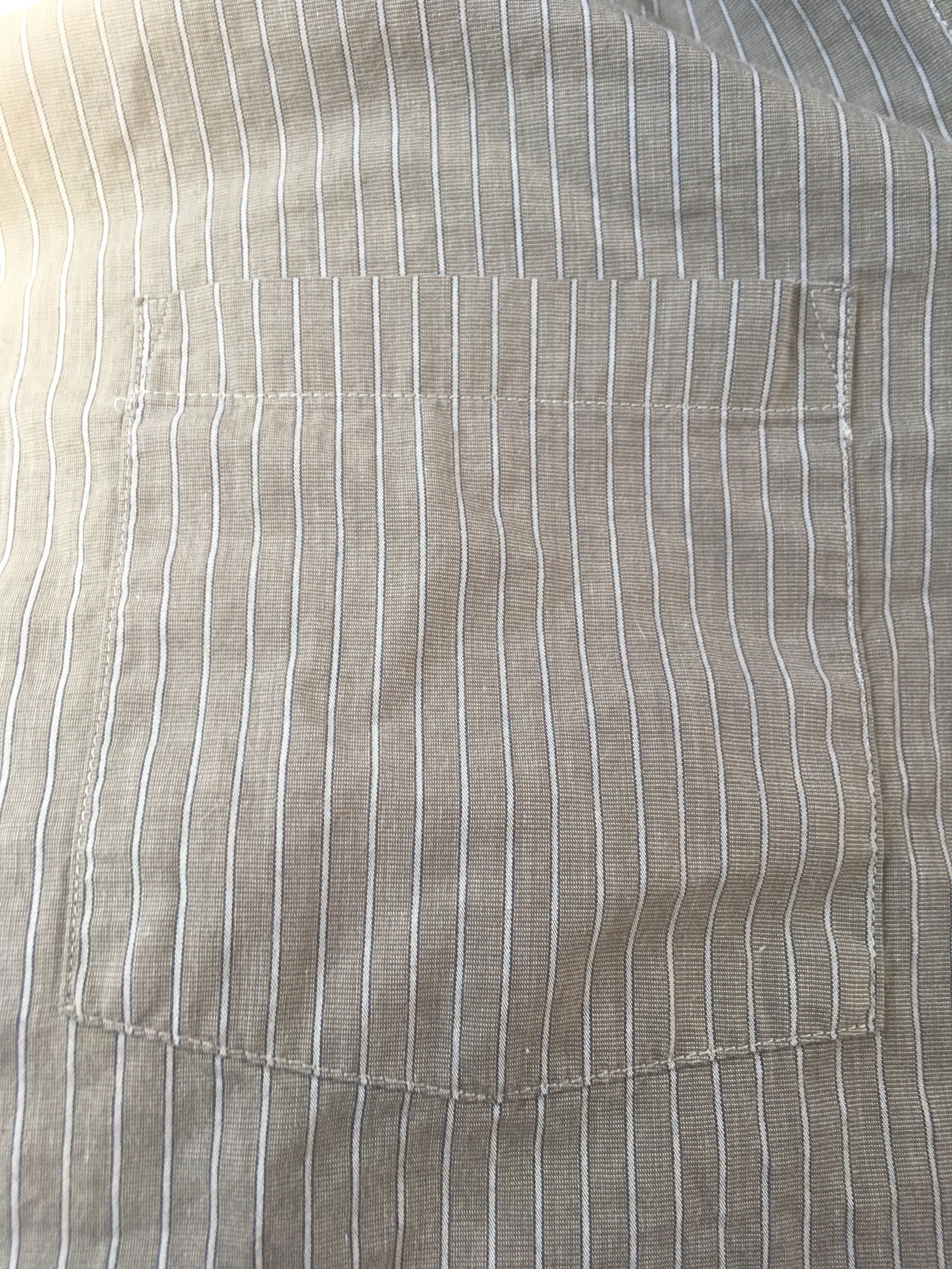DKNY Large Gray Vintage 2000s Vertical Striped Button Down Shirt Size US L / EU 52-54 / 3 - 2 Thumbnail