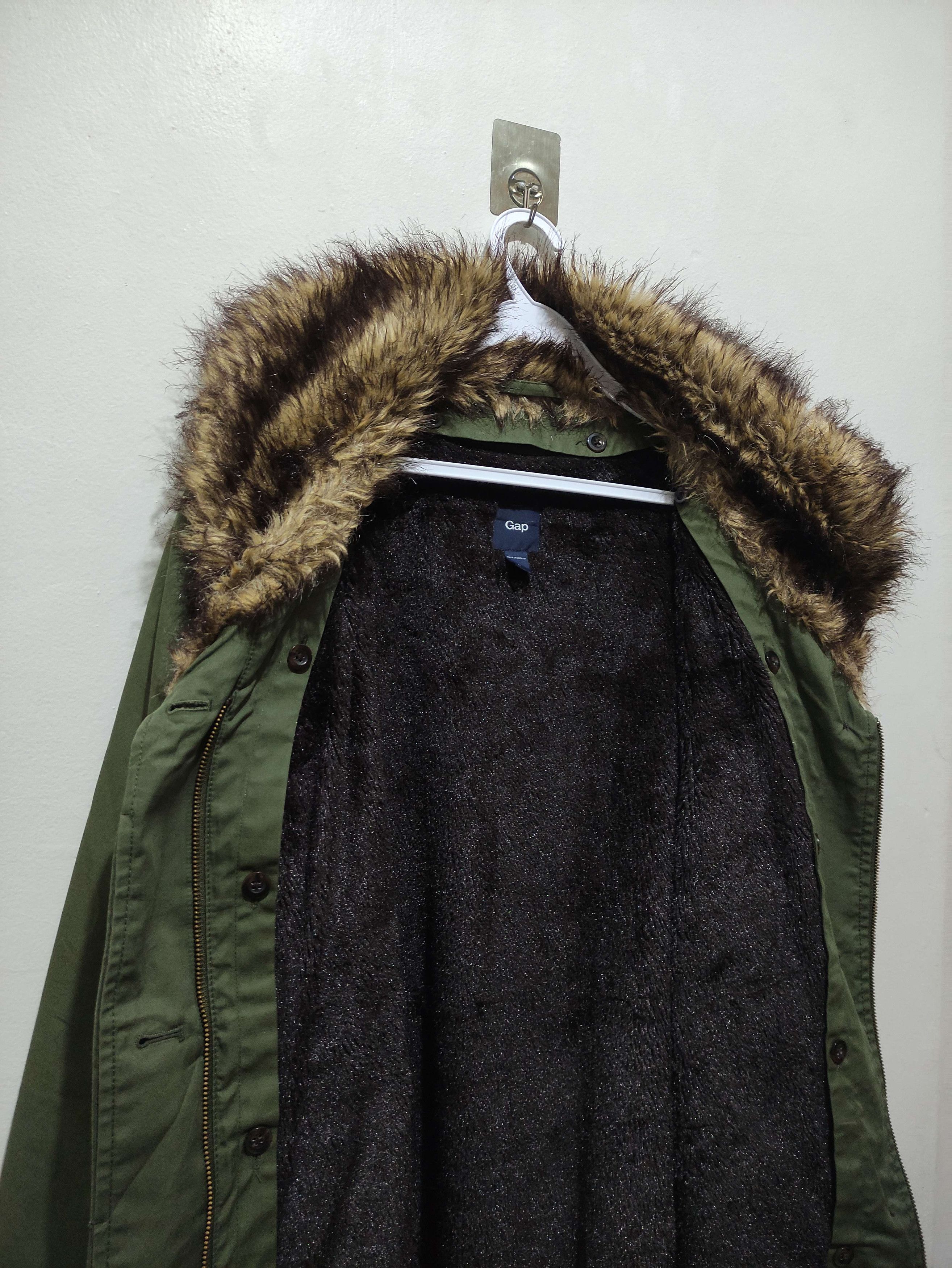 Gap Gap Faux Fur Fleece Lined Jacket lgb styled Size US L / EU 52-54 / 3 - 22 Thumbnail
