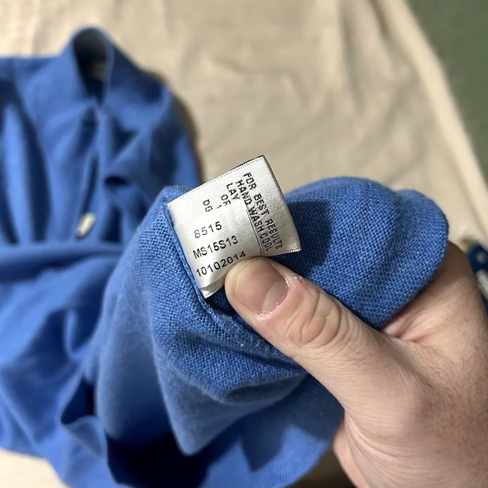 Peter Millar VINTAGE Men’s Peter Millar 3 Creeks Golf Club Cotton Cashmere Sweater Vest Blue L Mens Or Boys Size US L / EU 52-54 / 3 - 4 Thumbnail