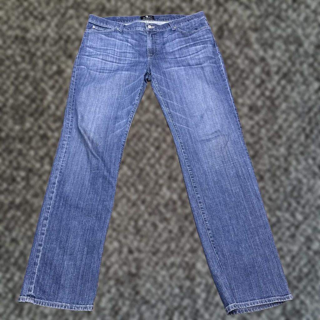 7 For All Mankind 7 For All Mankind Slimmy Jeans Mens 40 Luxe Performance Stretch Jeans Size US 40 / EU 56 - 1 Thumbnail