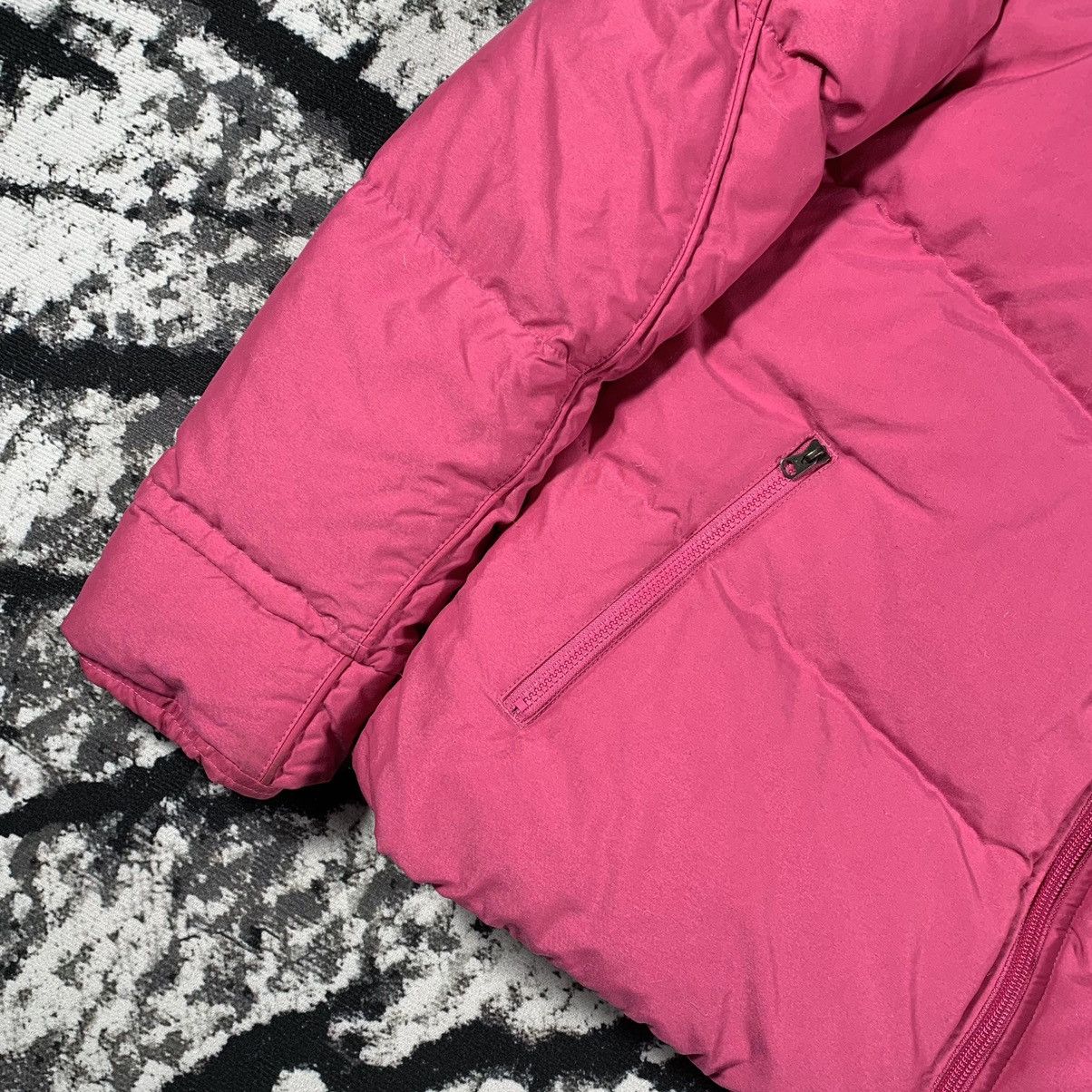 Nike × Vintage 💗Rare Vintage Nike Pink Puffer Jacket Swoosh 2000s y2k Style Size L / US 10 / IT 46 - 6 Thumbnail