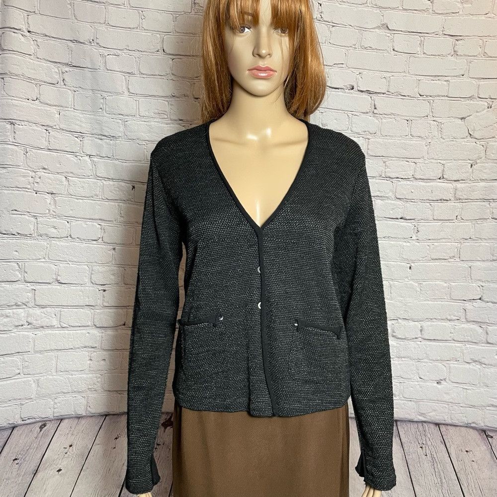 Transit NWT New $418 Transit Par-Such Wool Knit Jacket Cardigan Siz Size L / US 10 / IT 46 - 1 Thumbnail