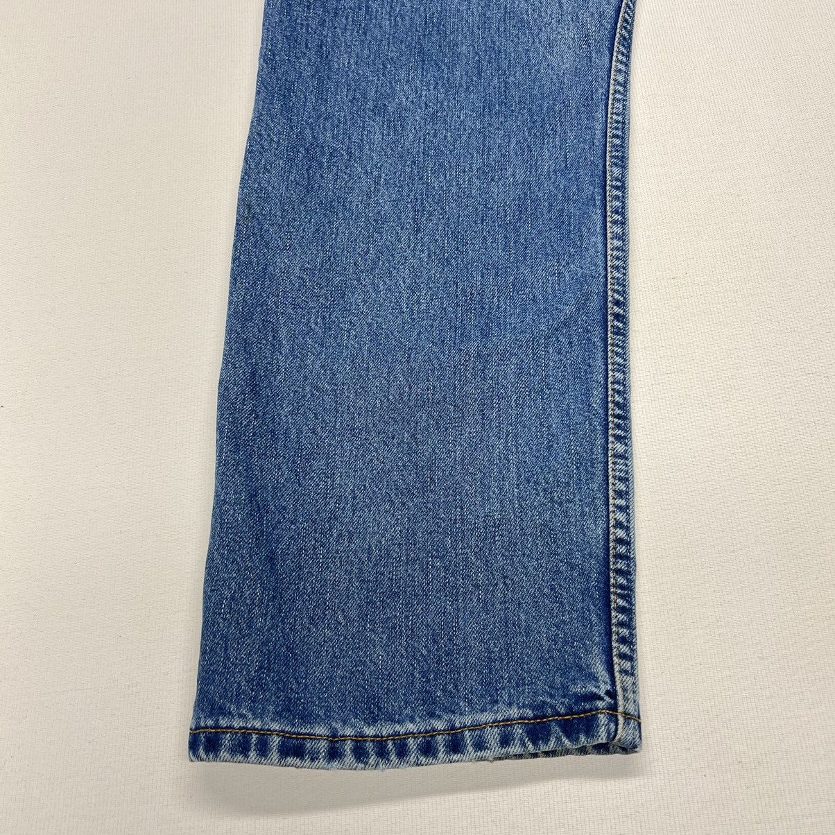 Levi's × Vintage VTG Levis 505 Jeans Blue Regular Fit Straight Denim Faded Size US 36 / EU 52 - 16 Thumbnail