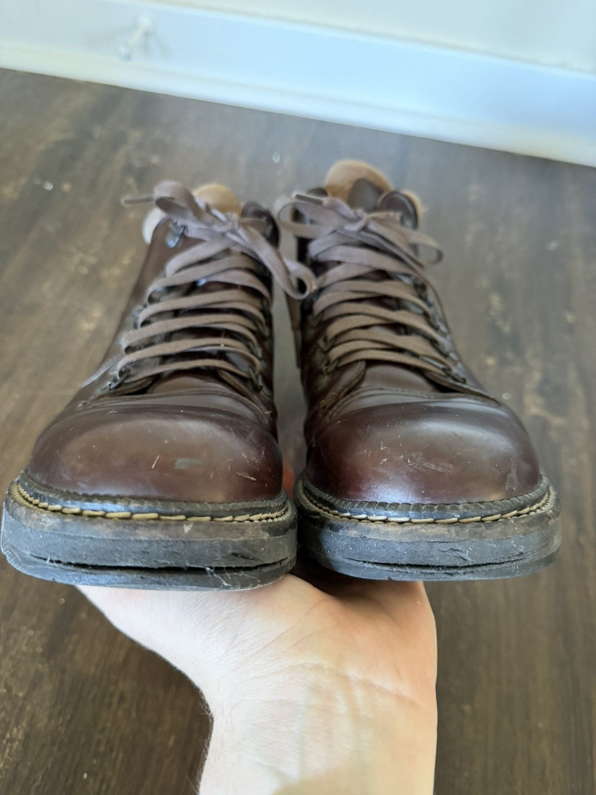Mr P. Winter boot with suede trim Size US 11.5 / EU 44-45 - 3 Thumbnail