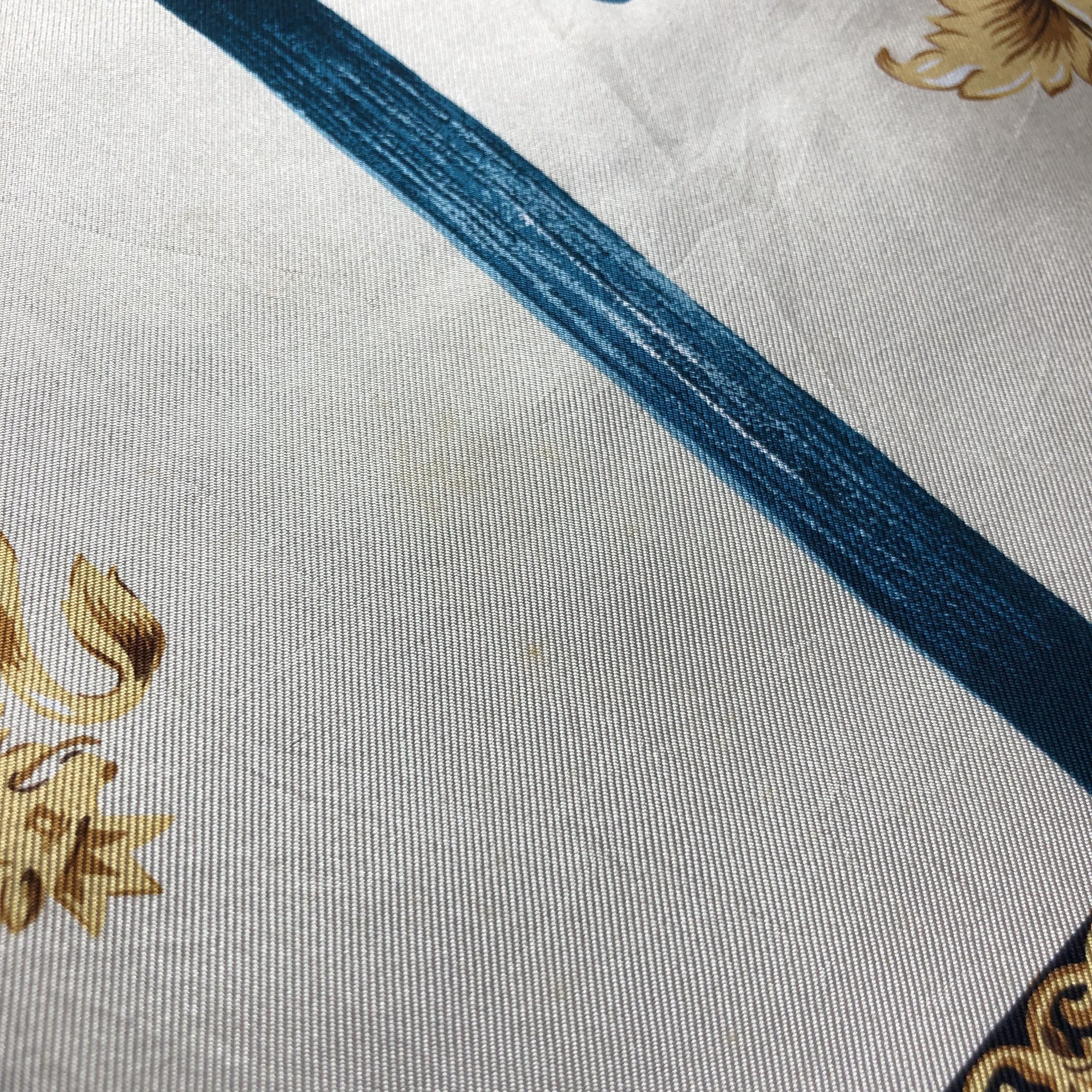 Japanese Brand Intermode Lion Luxury Silk Scarf M686 Size ONE SIZE - 8 Thumbnail