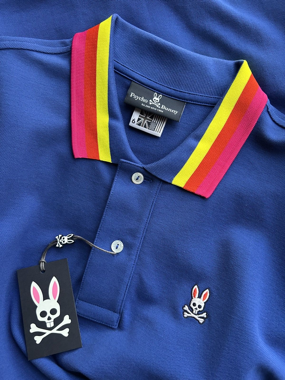 Psycho Bunny Psycho Bunny Three Button Polo Size US L / EU 52-54 / 3 - 9 Thumbnail