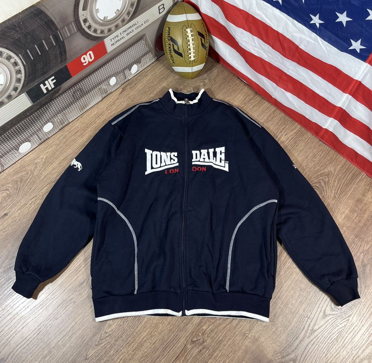 Flight Jacket Lonsdale London Bomberjacke Vintage Lonsdale London