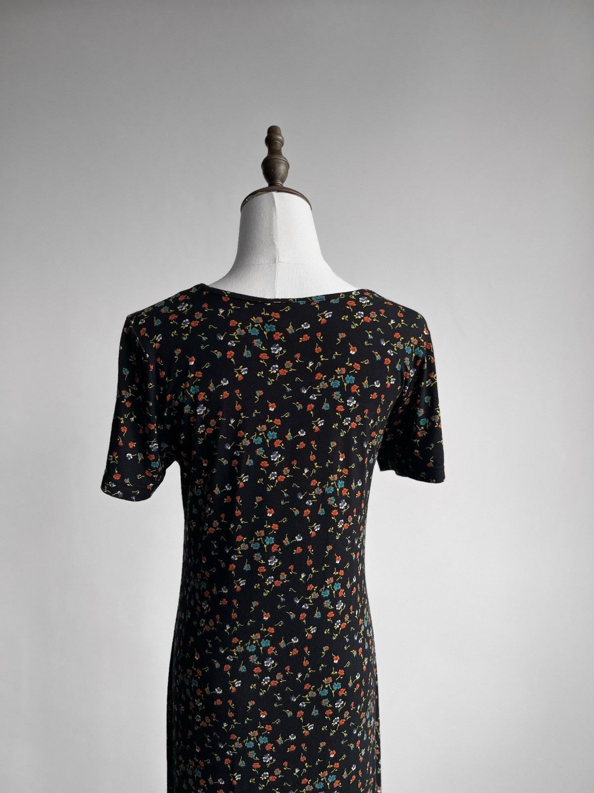 Laura Ashley × Vintage Laura Ashley Womens Vintage Floral Printed Maxi Dress Y2K Size S / US 4 / IT 40 - 4 Thumbnail