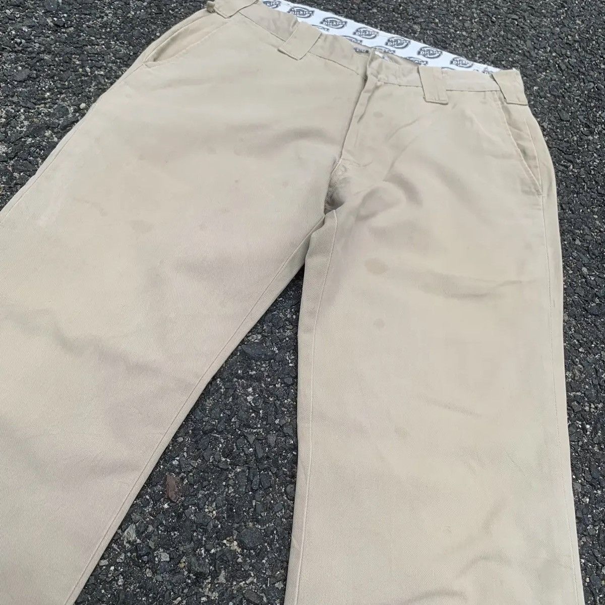 Dickies Vintage Dickies W30 L31 Trousers Work Wear Khaki Pants Size US 30 / EU 46 - 5 Thumbnail