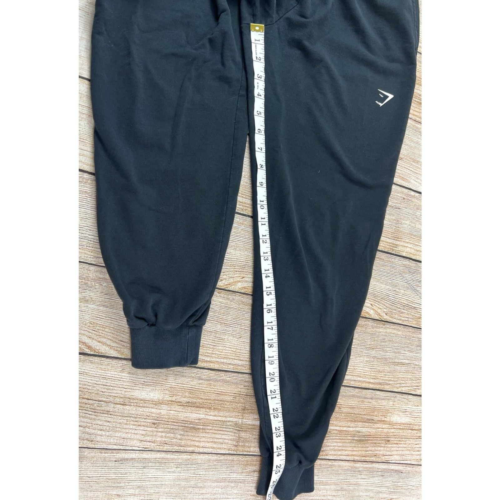 Gymshark Mens GymShark Joggers Sweatpants Black Tapered Fit Size Medium Pants Size US 31 - 5 Thumbnail
