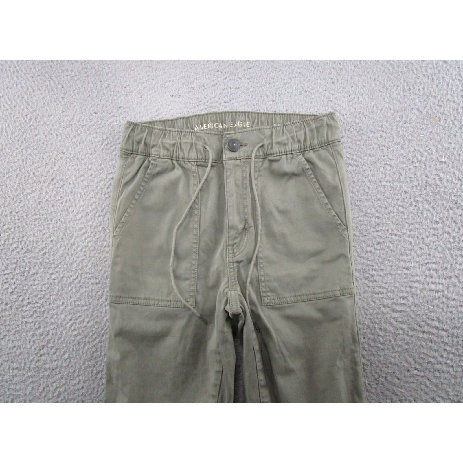 American Eagle Outfitters American Eagle Outfitters Jogger Pants Women's Green SZ 4 Elastic Waist Tencel Lyocell Blend Size 27" / US 4 / IT 40 - 2 Thumbnail