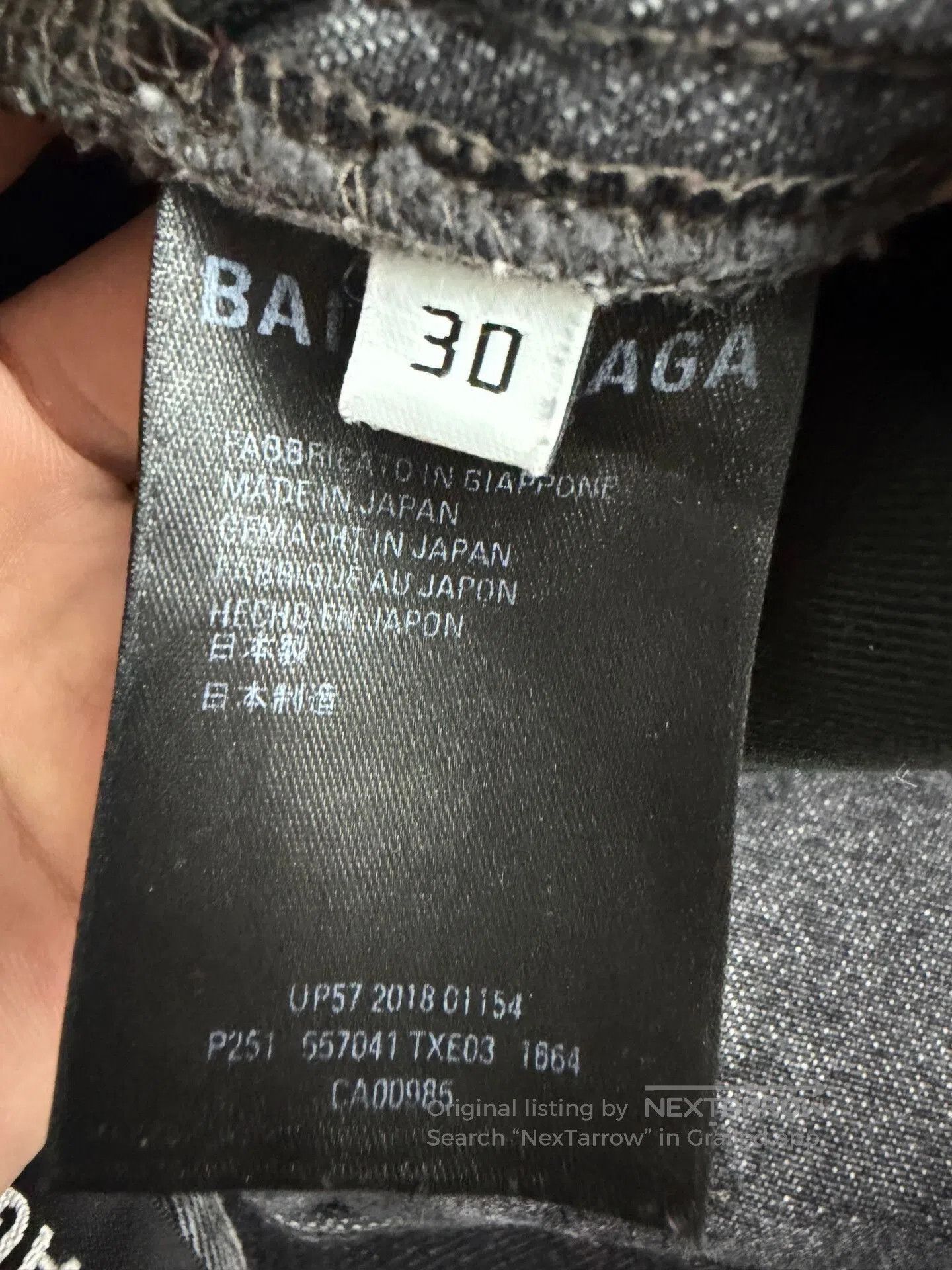 Balenciaga Balenciaga 19AW Wavy Denim Pants. Size US 30 / EU 46 - 4 Thumbnail