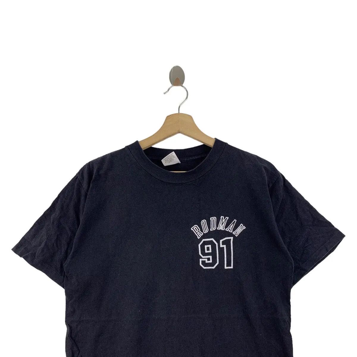 NBA Vintage 1997 NBA DENNIS RODMAN Bulls Era 91 Tee Shirt Size US M / EU 48-50 / 2 - 4 Thumbnail