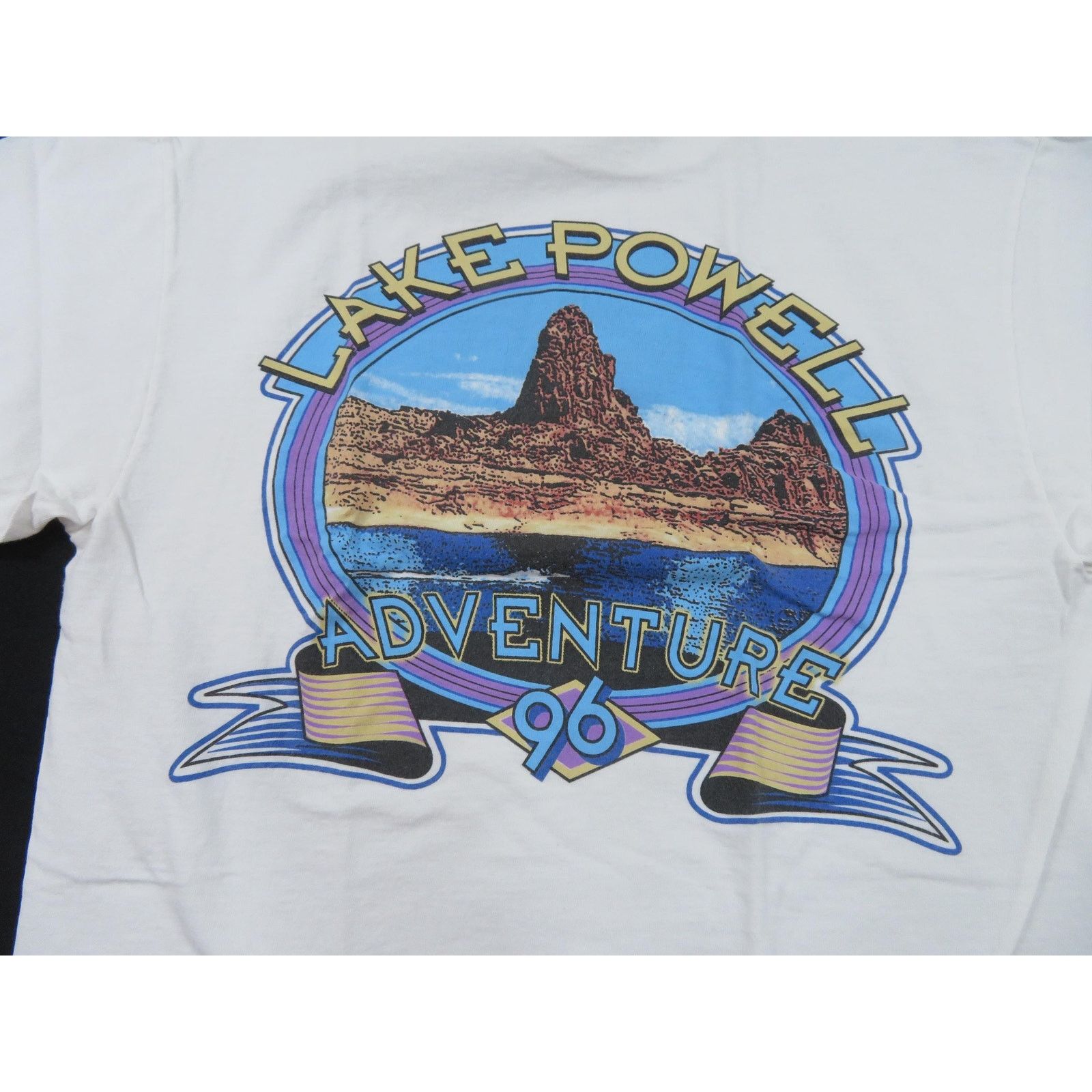 Other Lake Powell Adventure T-shirt Sz M White, 1990s Size US M / EU 48-50 / 2 - 2 Thumbnail