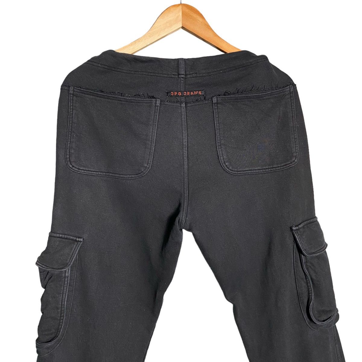 Jean Paul Gaultier Jean Paul Gaultier JPG Jeans Cargo Black Sweatpants Size US 34 / EU 50 - 4 Thumbnail