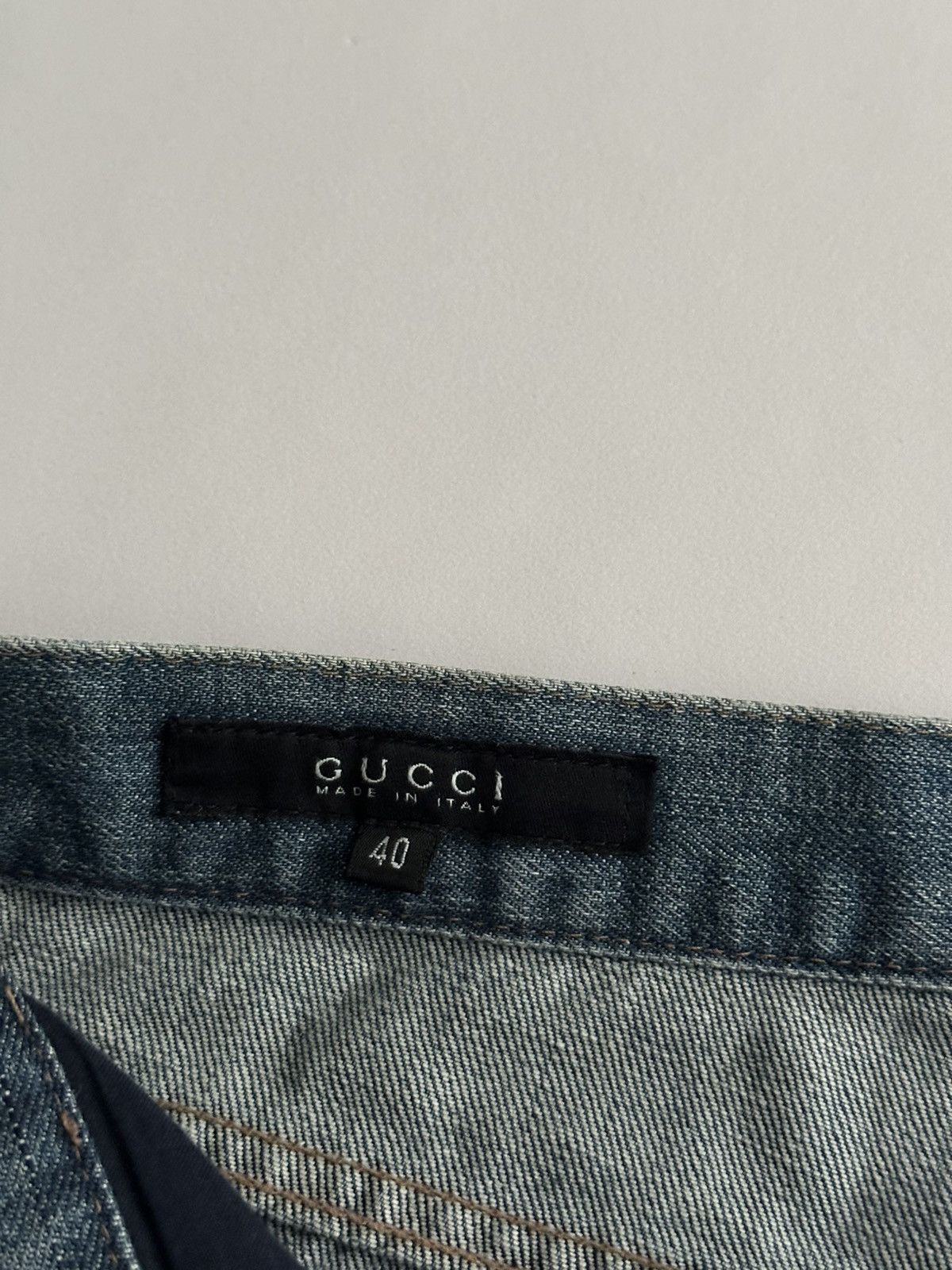 Gucci Gucci by Tom Ford Logo Denim Jeans Size US 29 - 11 Thumbnail