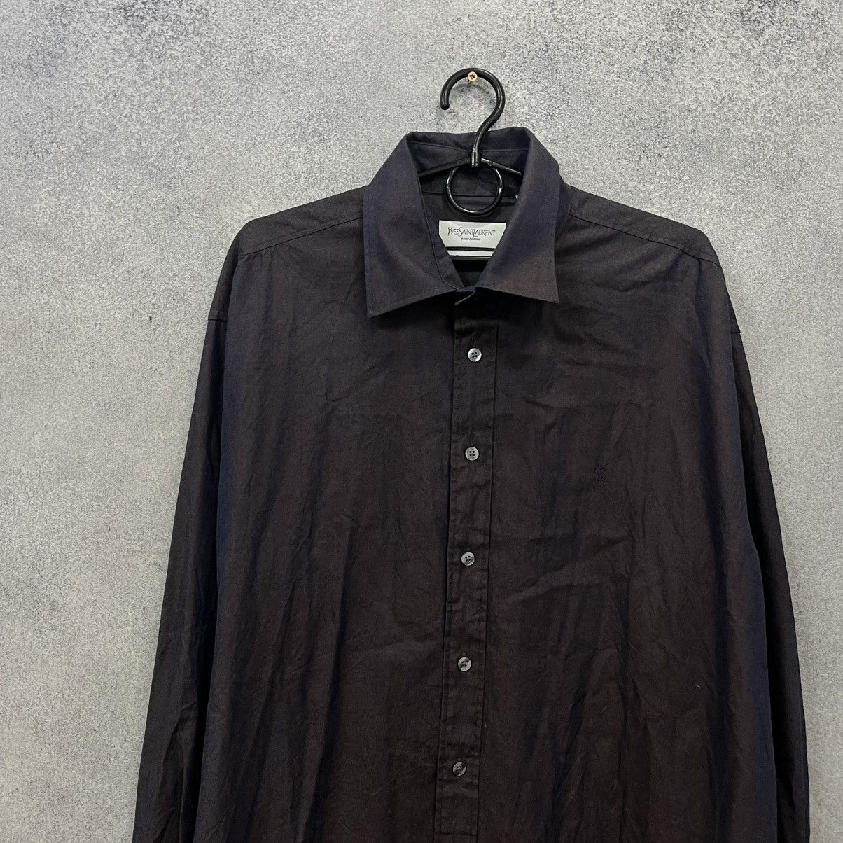 Yves Saint Laurent Vintage YSL Yves Saint Lauren Shirt Size US XL / EU 56 / 4 - 3 Thumbnail