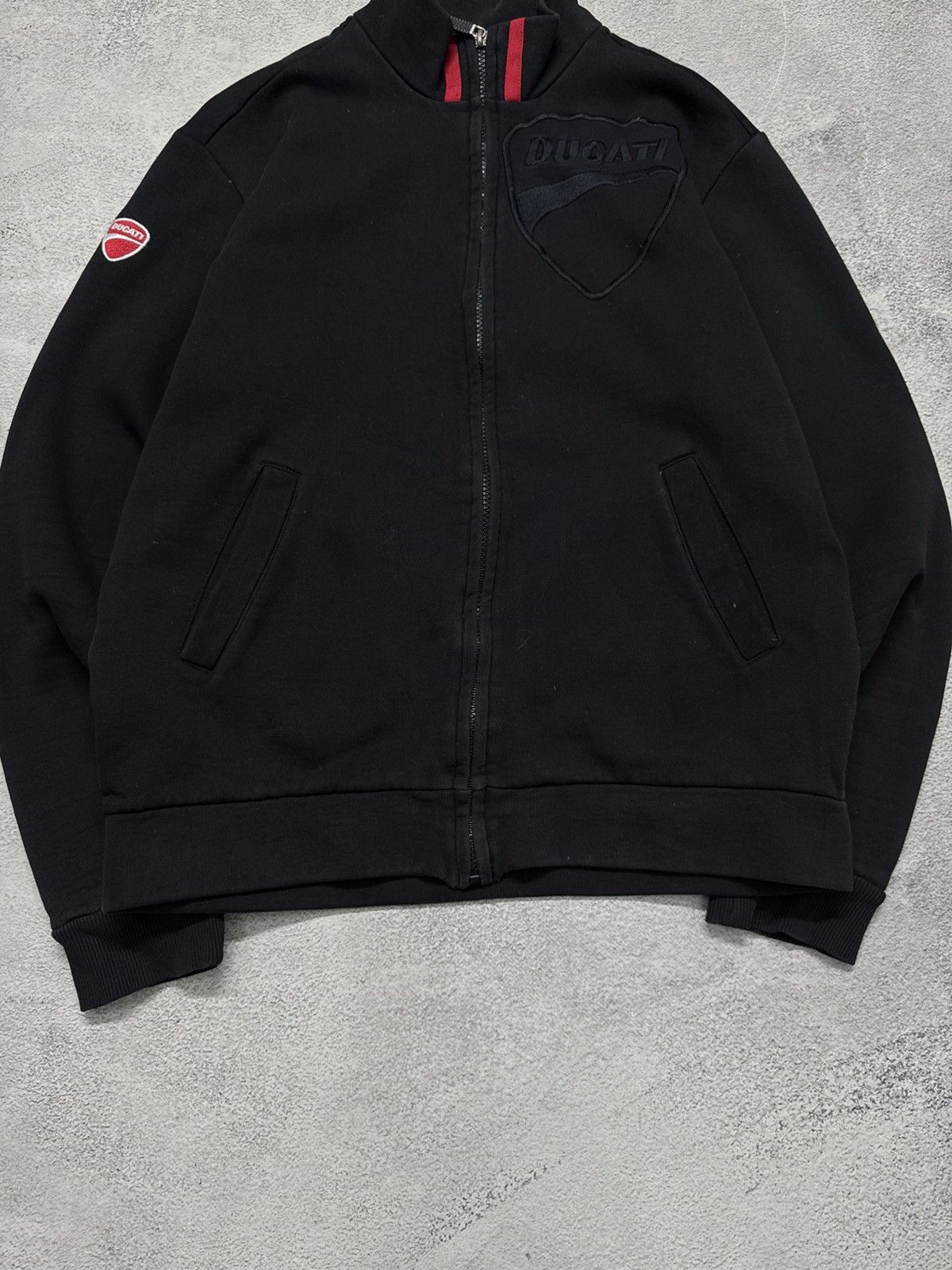 Ducati Vintage Y2k Ducati Print Zip Sweatshirt Size US M / EU 48-50 / 2 - 7 Thumbnail
