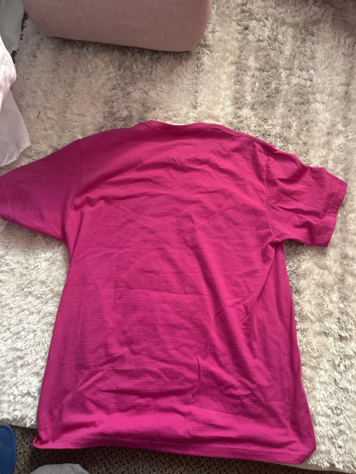 Supreme Pink Supreme Graphic Tee Size US M / EU 48-50 / 2 - 3 Thumbnail