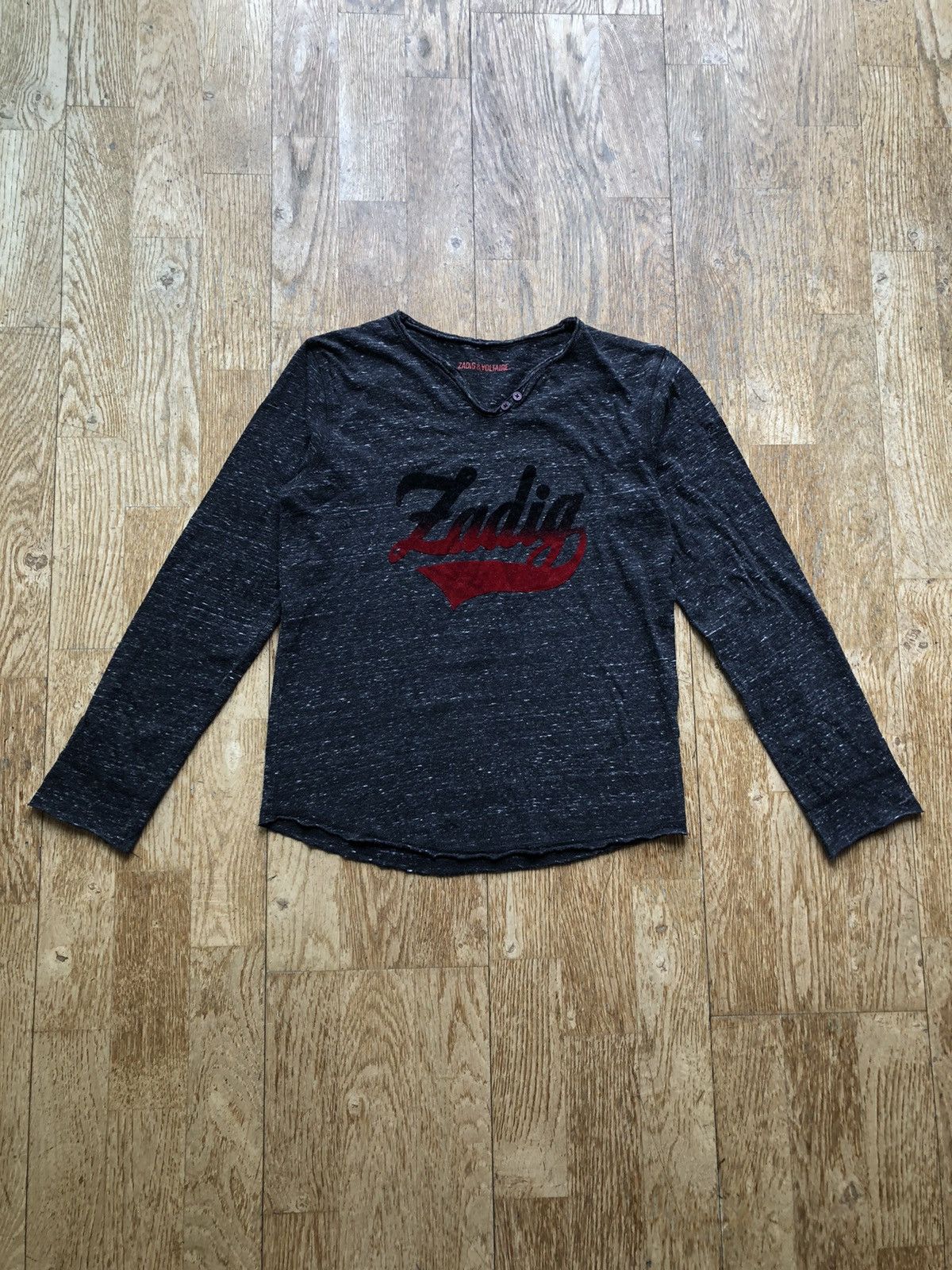 Zadig & Voltaire ZADIG & VOLTAIRE DESIGNER LONG SLEEVE SHIRT Size US S / EU 44-46 / 1 - 1 Thumbnail