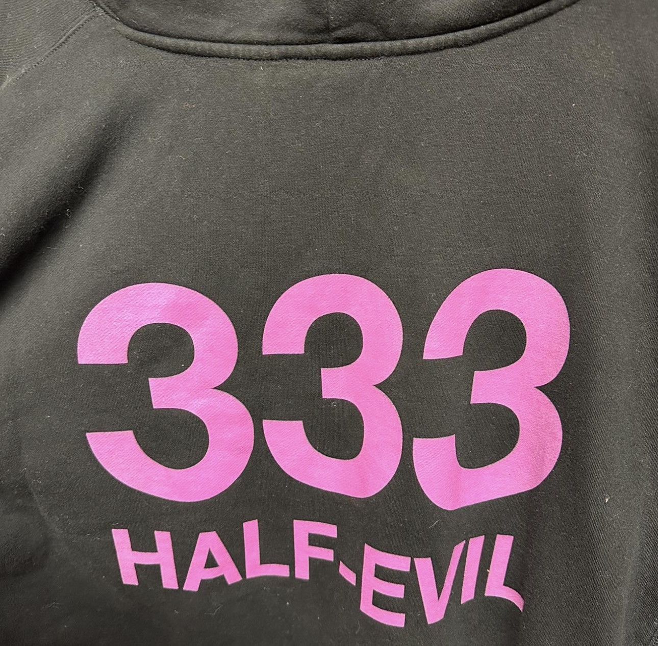 Half Evil Half Evil Black and pink hoodie Size US XXL / EU 58 / 5 - 2 Thumbnail