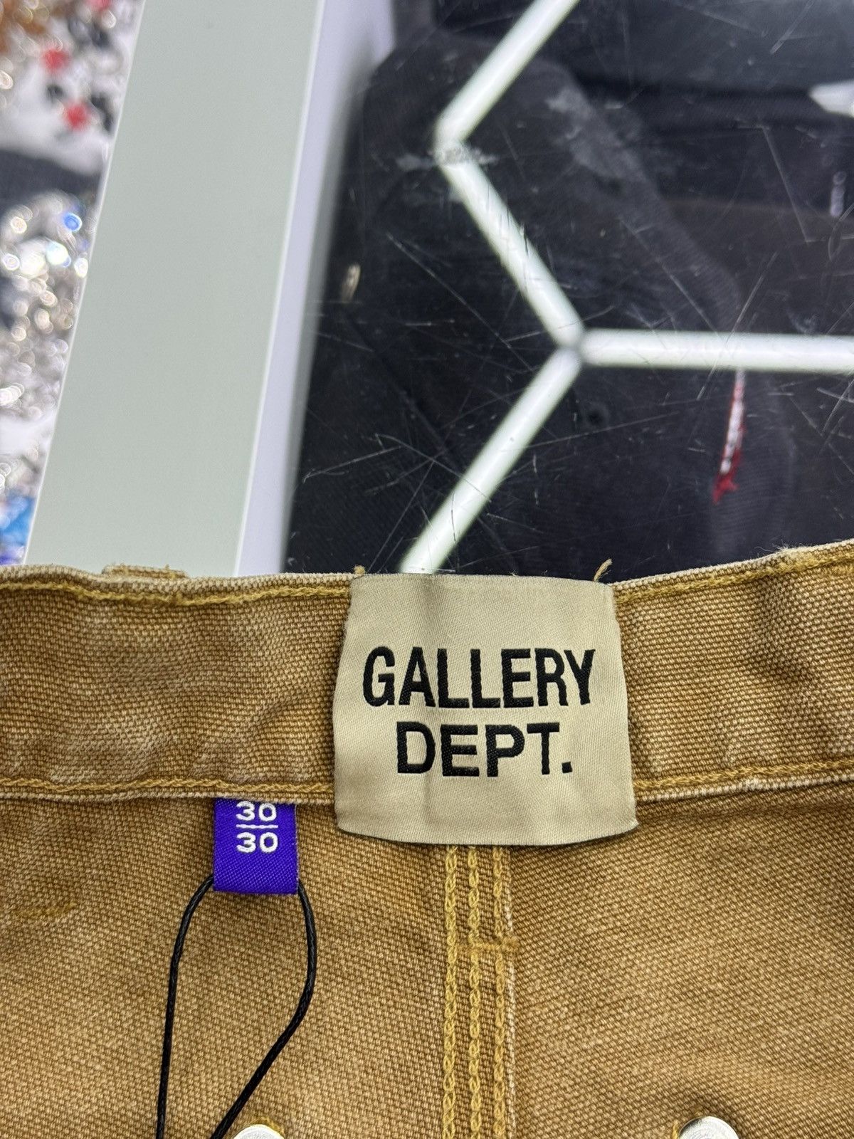 Gallery Dept. Gallery Dept Branko Carpenter Denim Jeans Tan Size US 30 / EU 46 - 4 Thumbnail