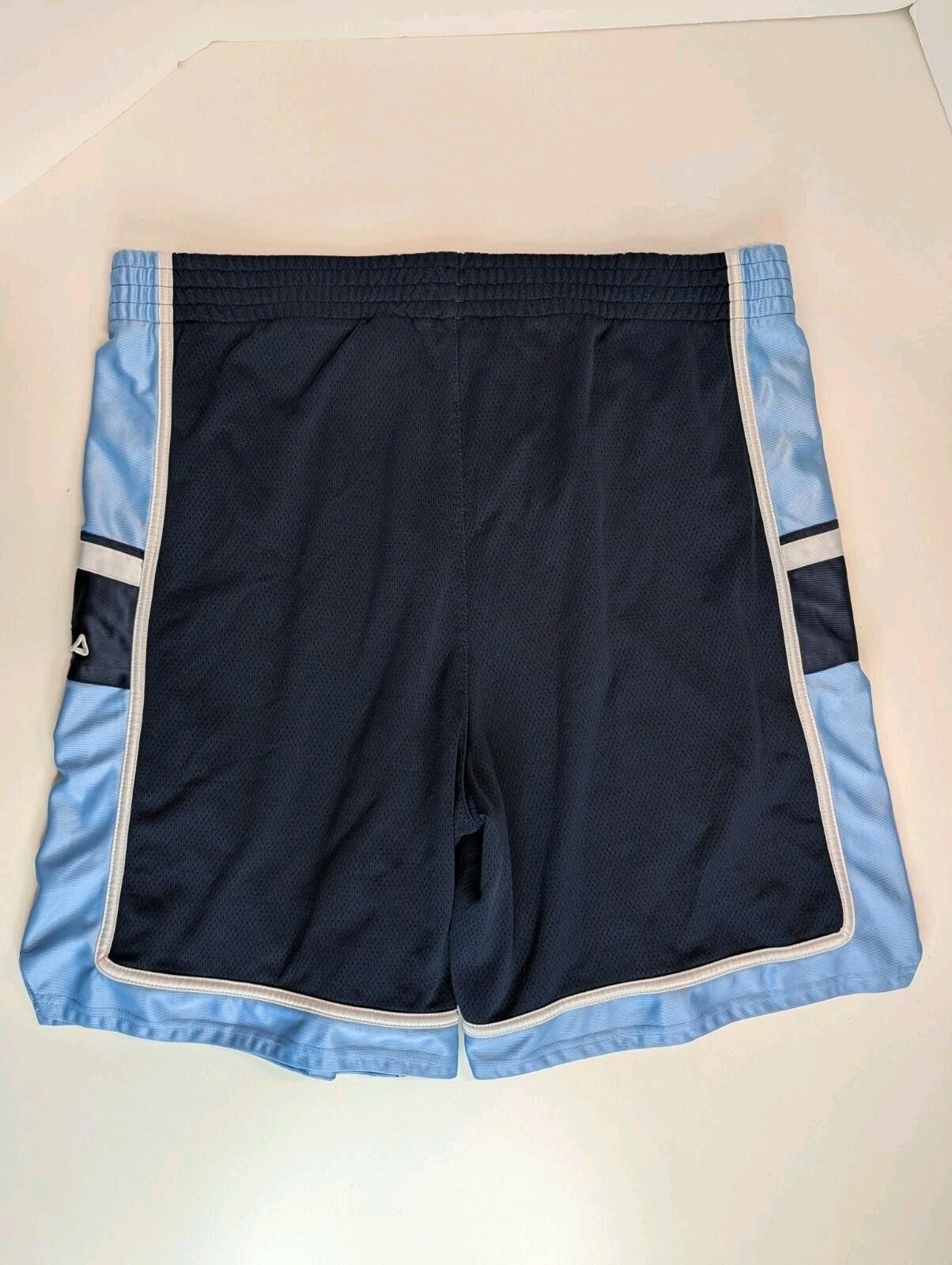 Fila Vintage FILA Basketball Shorts Men XL Blue Mesh Size US 36 / EU 52 - 6 Thumbnail