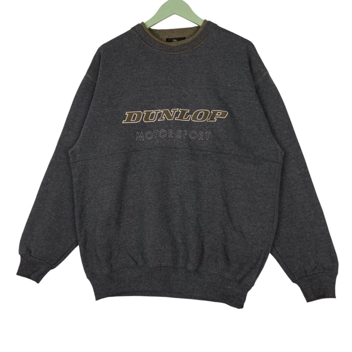 Dunlop × Vintage Vintage Dunlop Motorsport Big Embroidered Crewneck Size US L / EU 52-54 / 3 - 3 Thumbnail