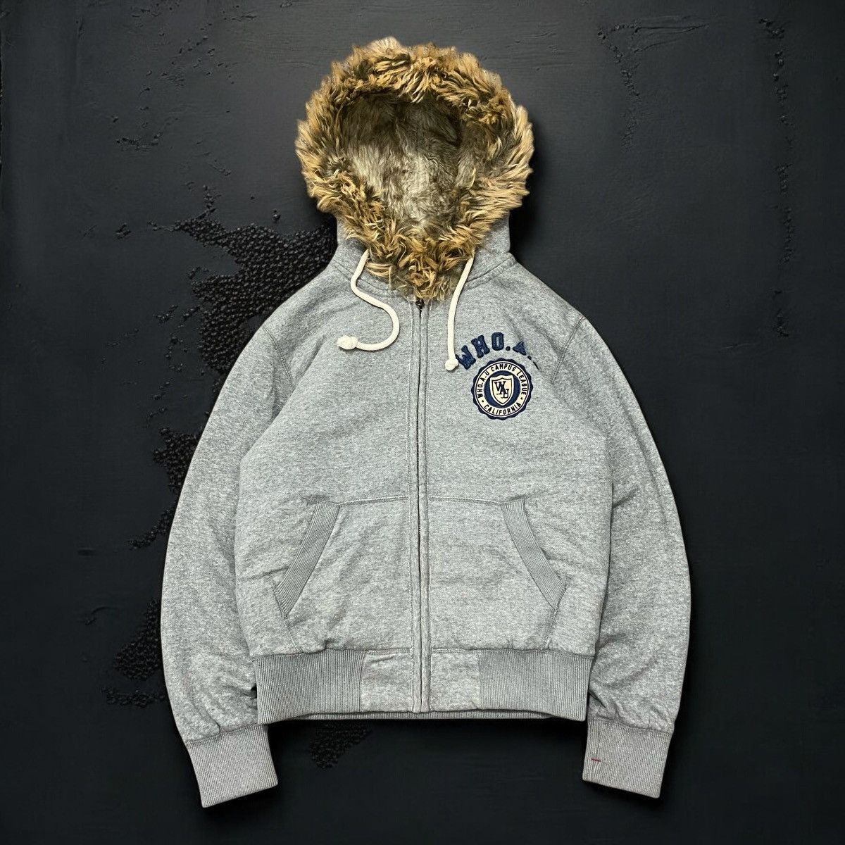 If Six Was Nine × Le Grande Bleu (L.G.B.) × Who A.U. Who A.U fur hoodie if six was nine LGB style Size US M / EU 48-50 / 2 - 1 Thumbnail